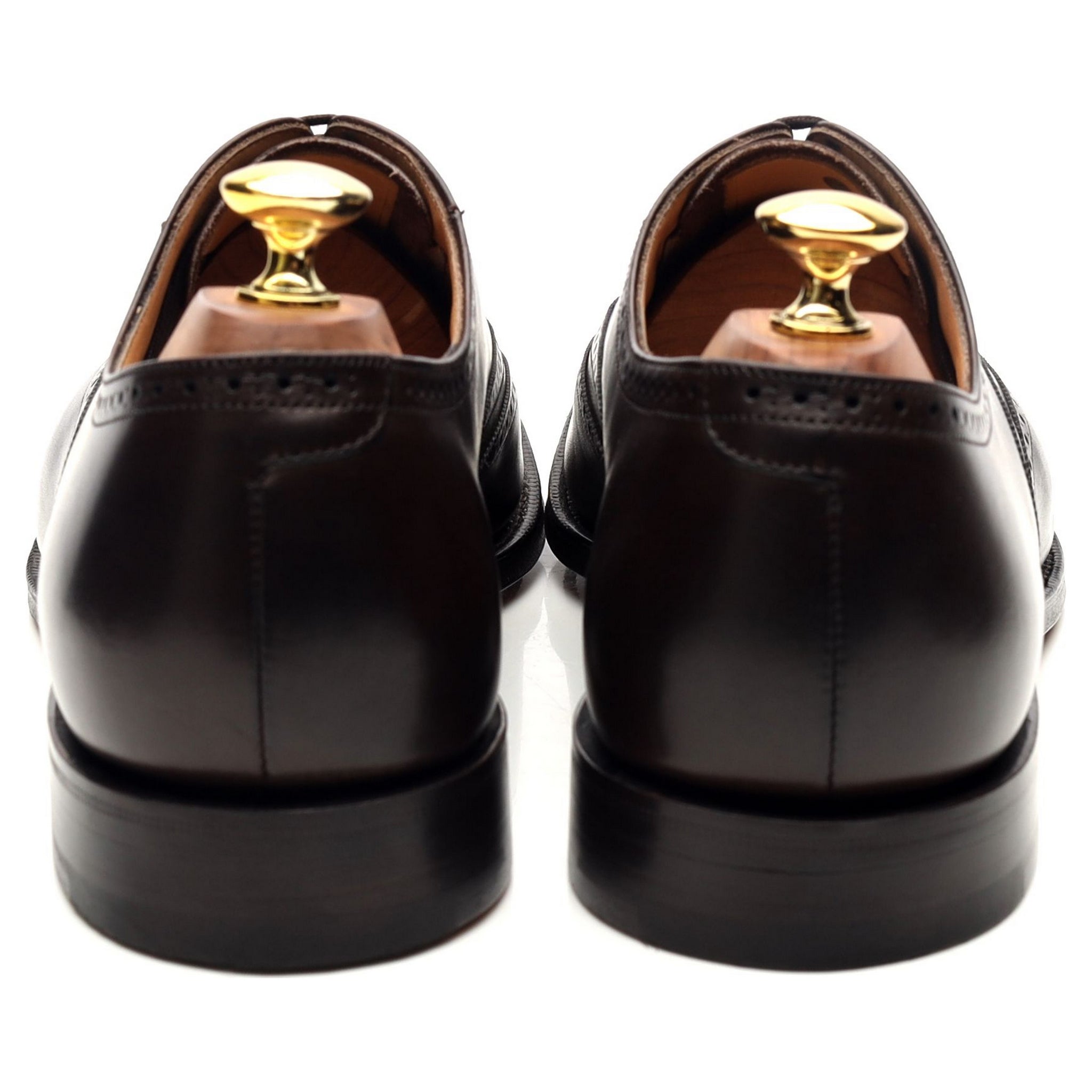 Church's Berlin derbies cuir marron foncé UK 8