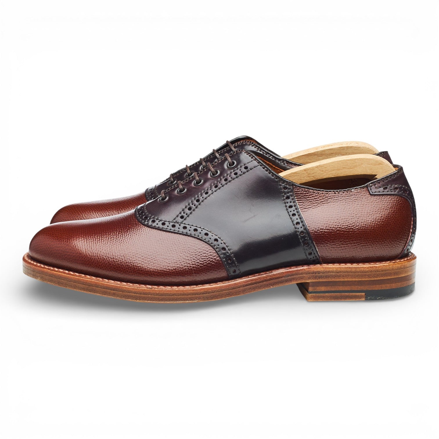 Nordstrom D3306 Richelieu cordovan bordeaux pointure UK 7.5