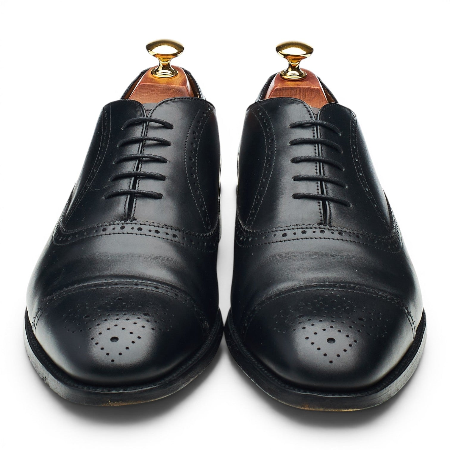 Barker Newcastle richelieu cuir noir pointure 9.5