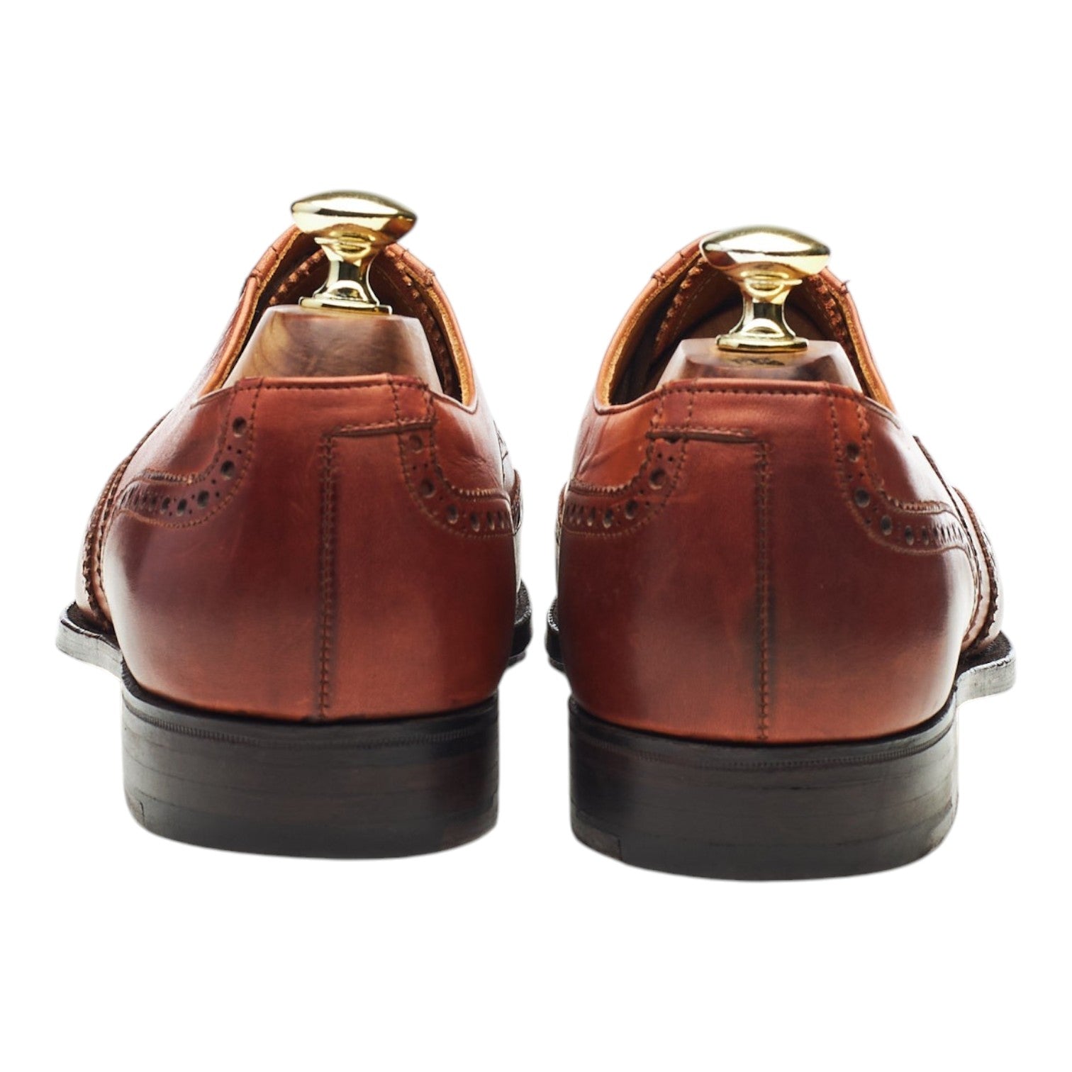Crockett & Jones London oxford cuir marron UK 7.5