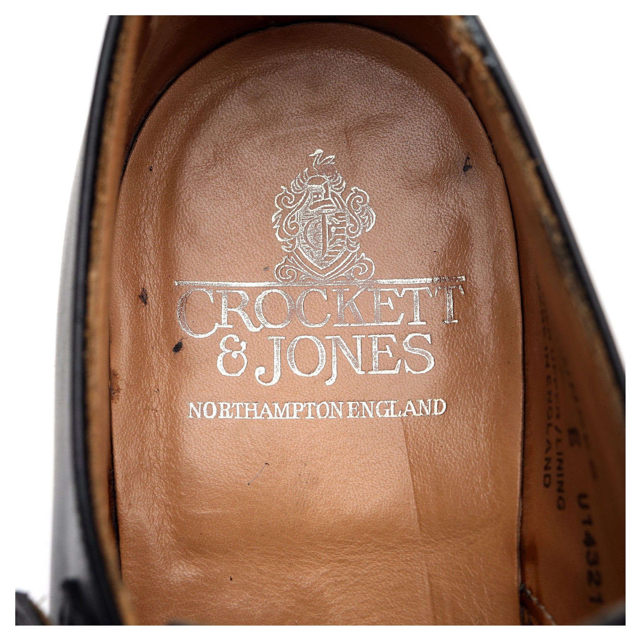 Crockett & Jones Lowndes Monk cuir noir UK 7
