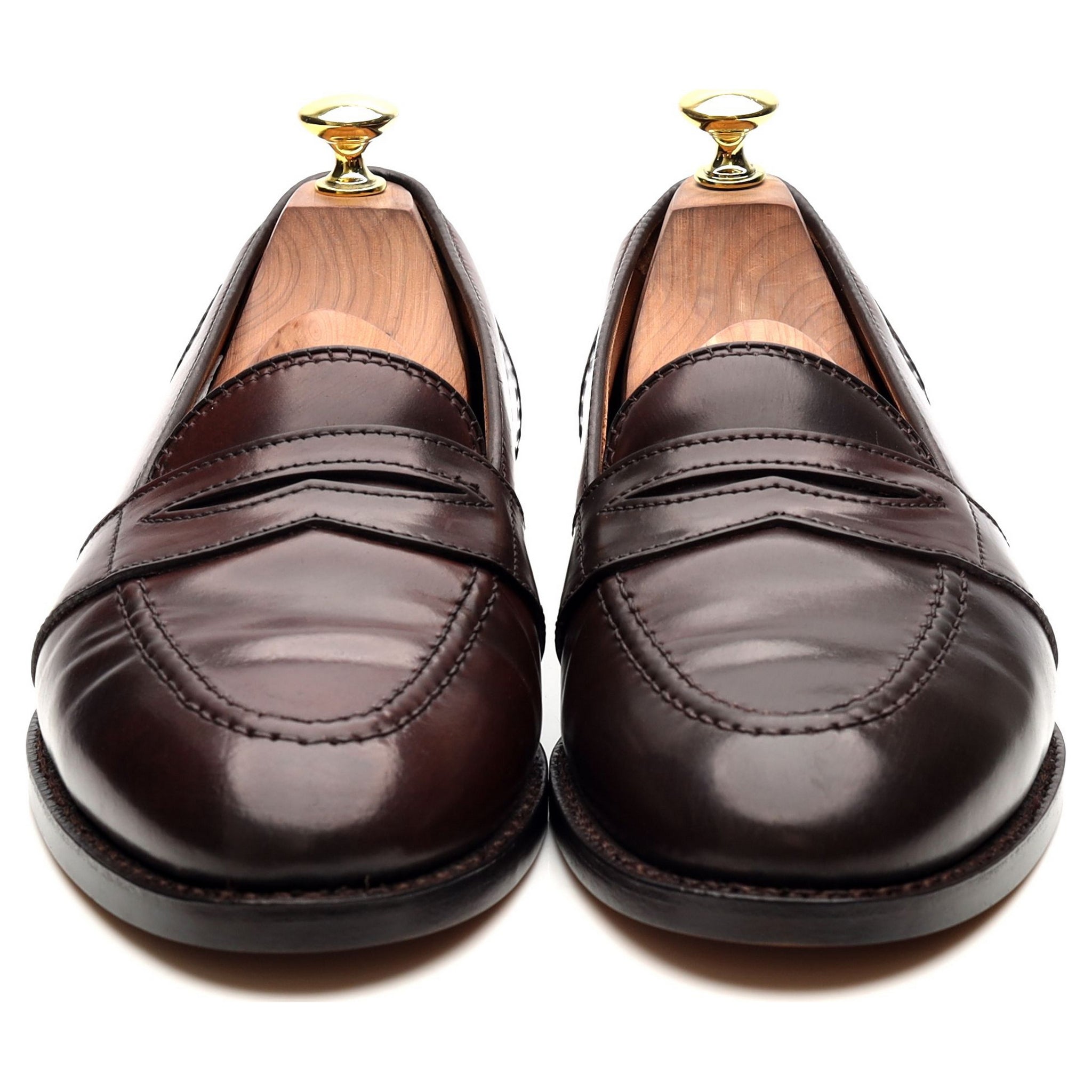 Alden 684 mocassins cordovan bordeaux pointure 7.5 UK