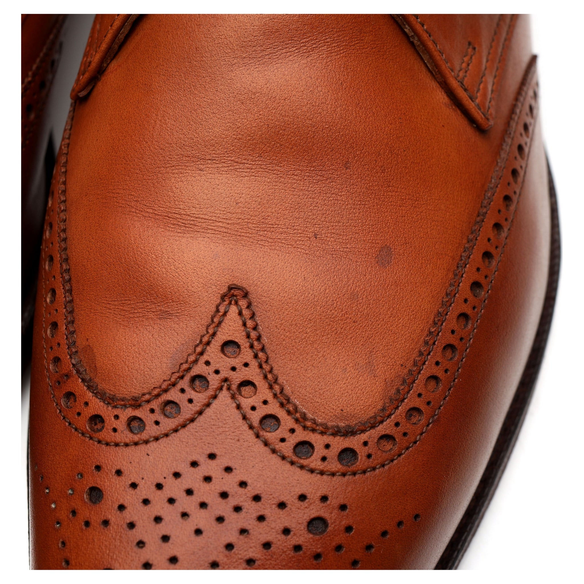 Crockett & Jones Chalfont monk cuir marron UK 9.5