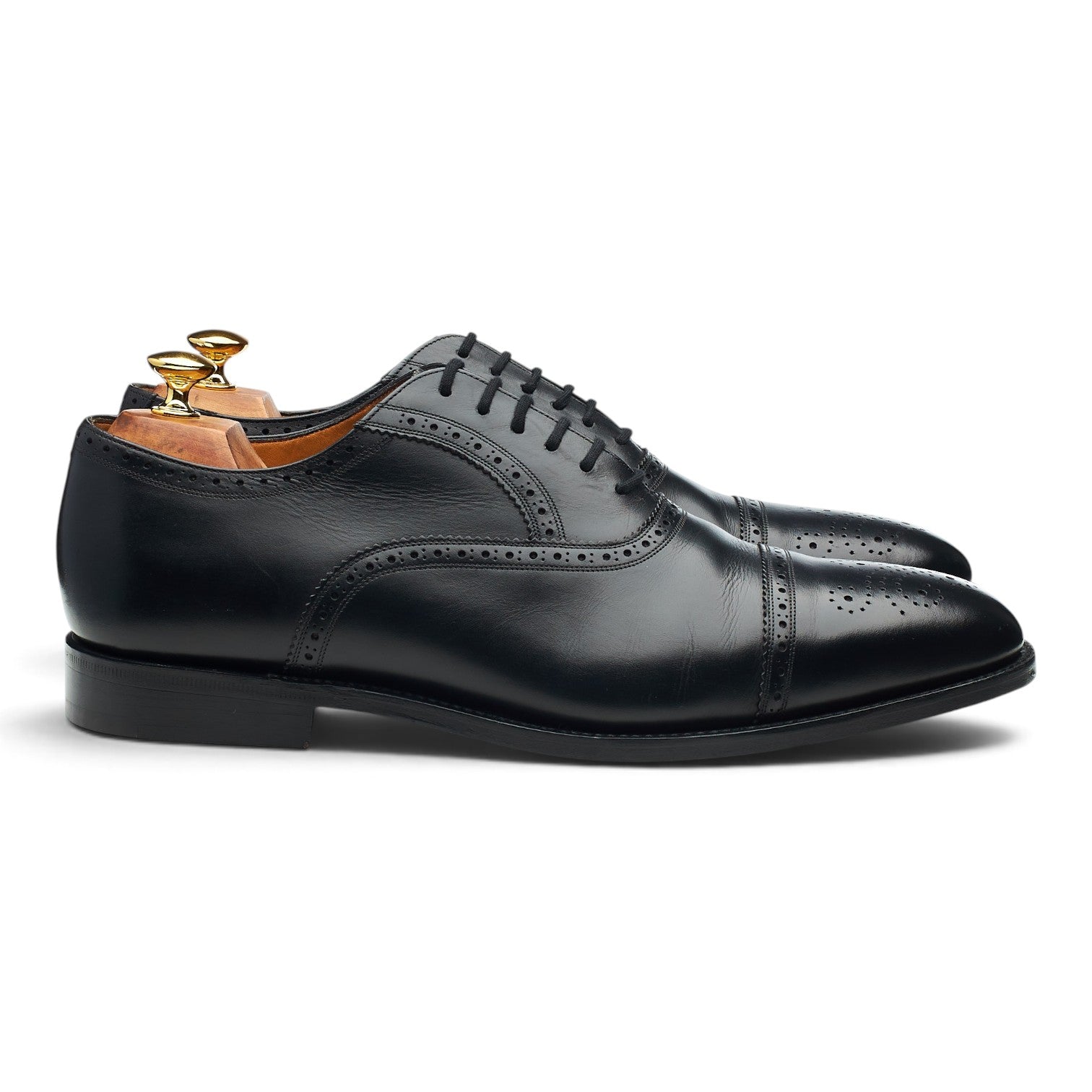 Church's Edward richelieu cuir noir pointure 11 large