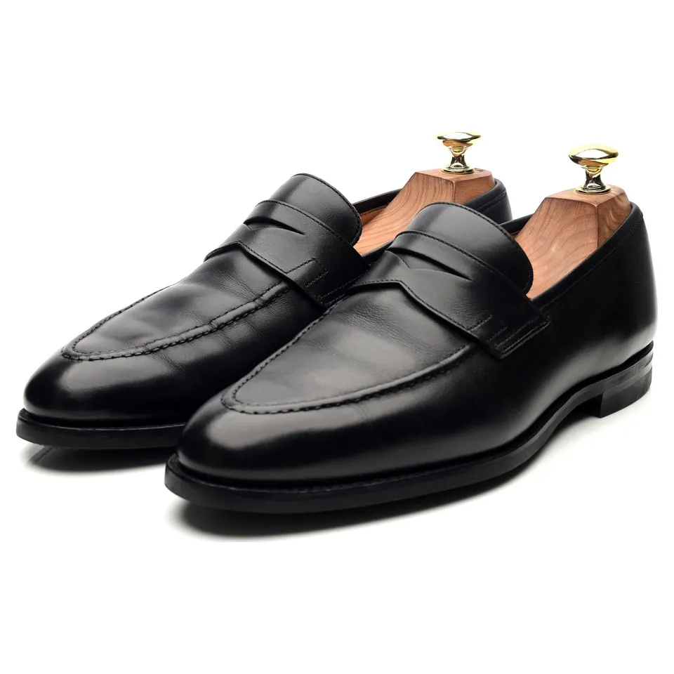 Crockett & Jones Sydney mocassin cuir noir UK 7