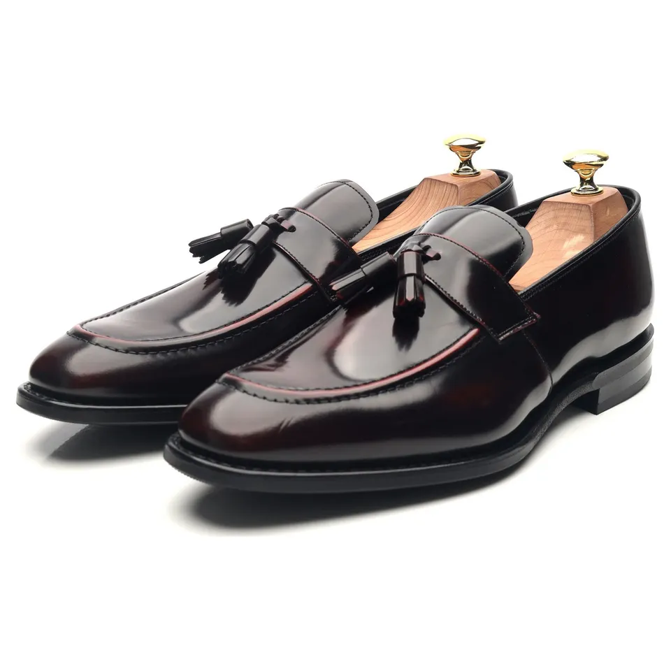 Church's Easington mocassins cuir bordeaux pointure UK 8,5