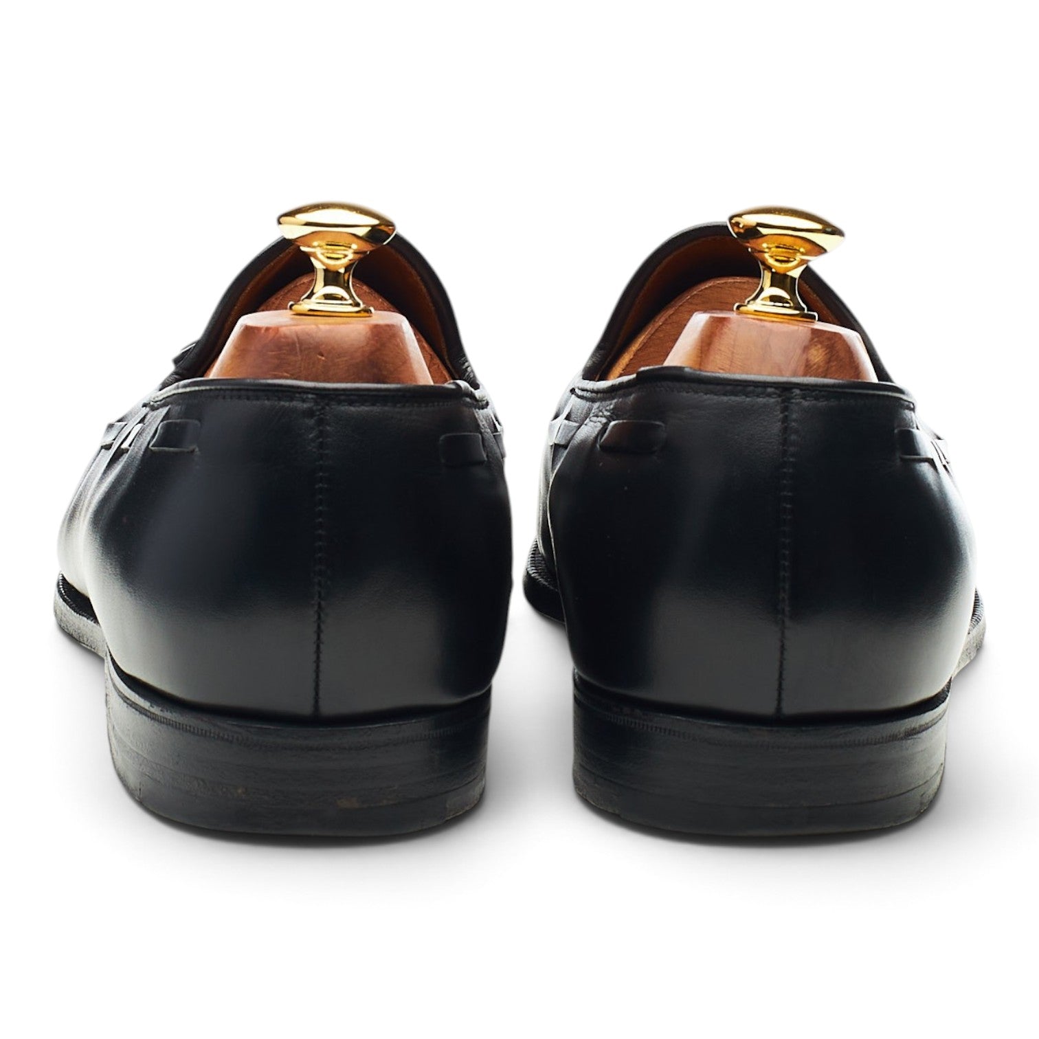 Crockett & Jones Cavendish mocassins cuir noir UK 10.5