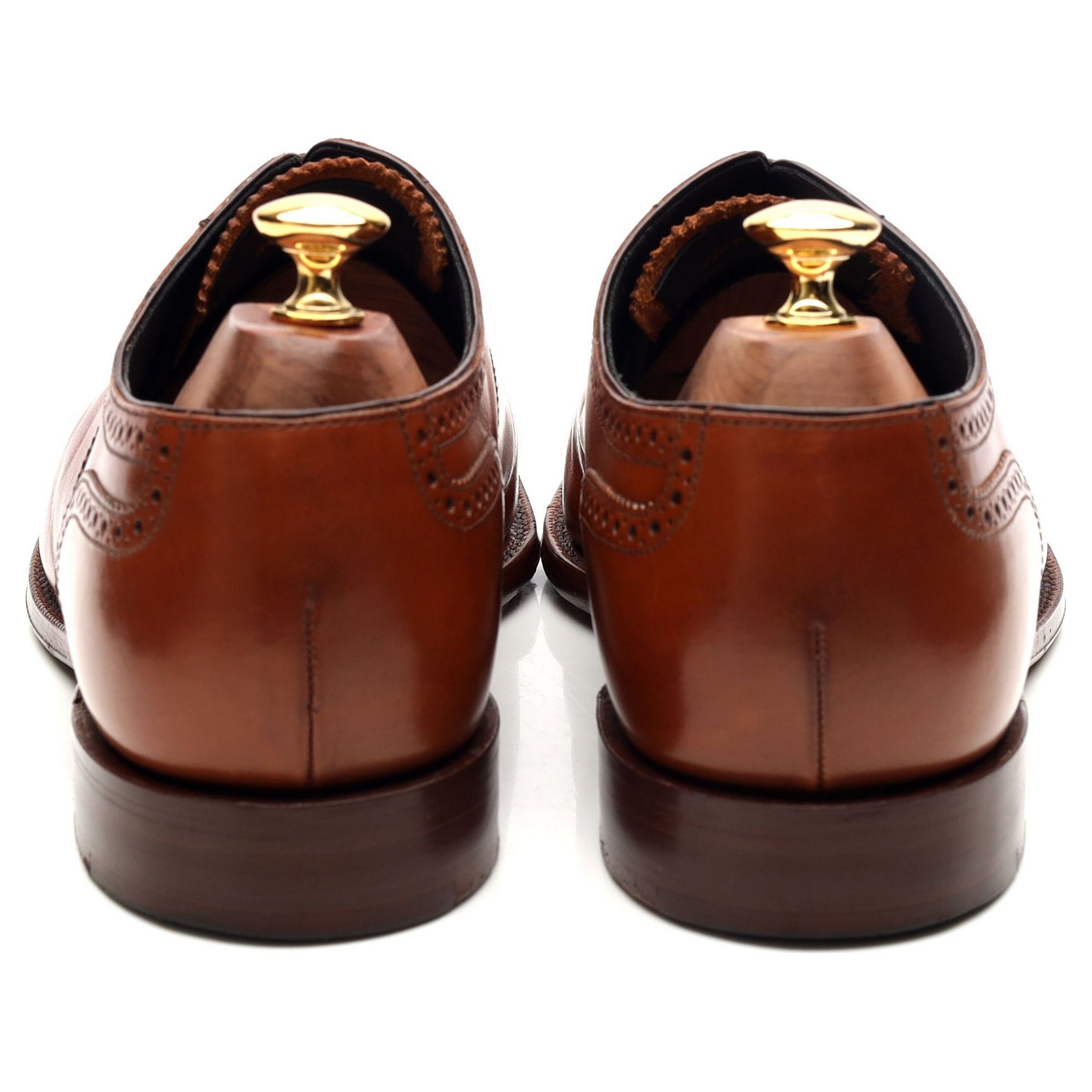 Herring Hampstead oxford brogue cuir marron UK 9.5 large