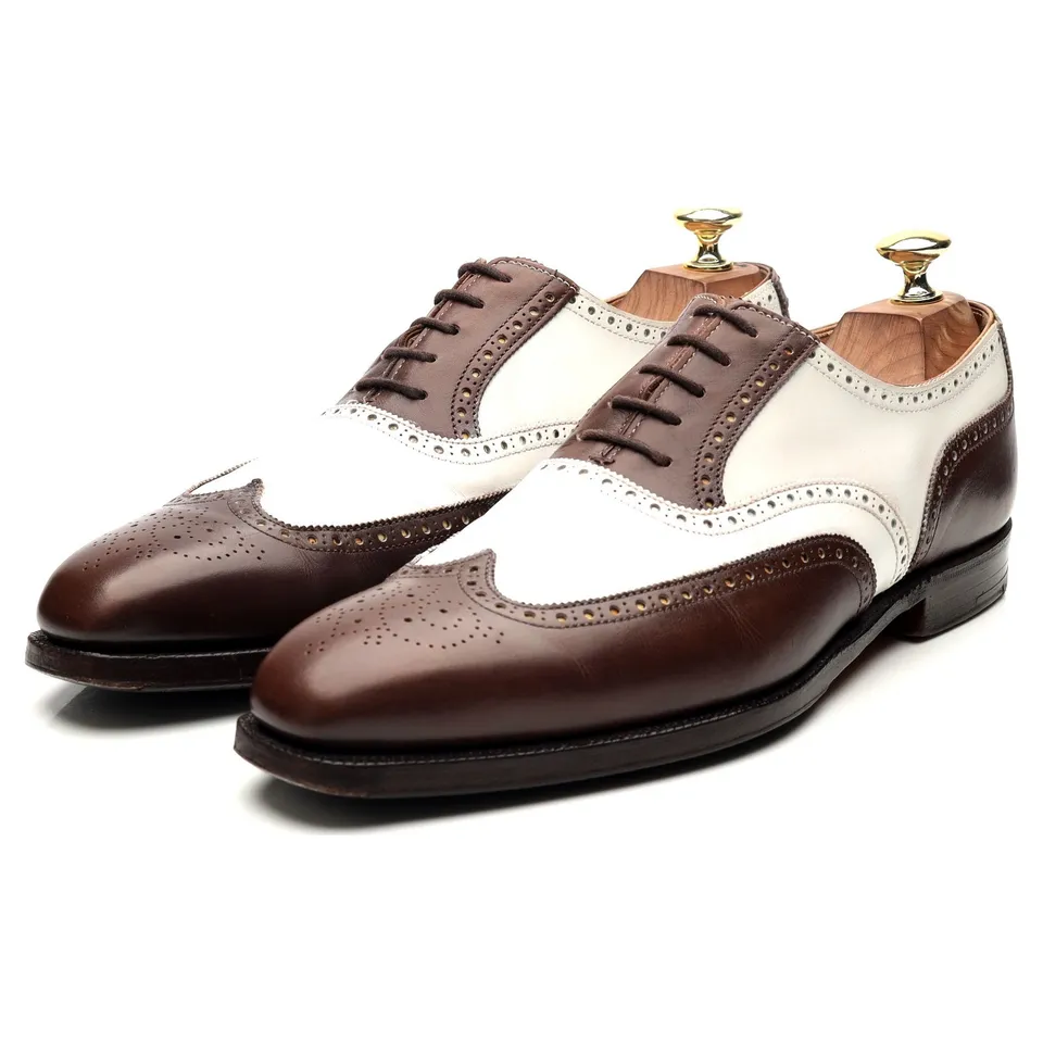 Crockett & Jones Guildford richelieu cuir marron UK 7