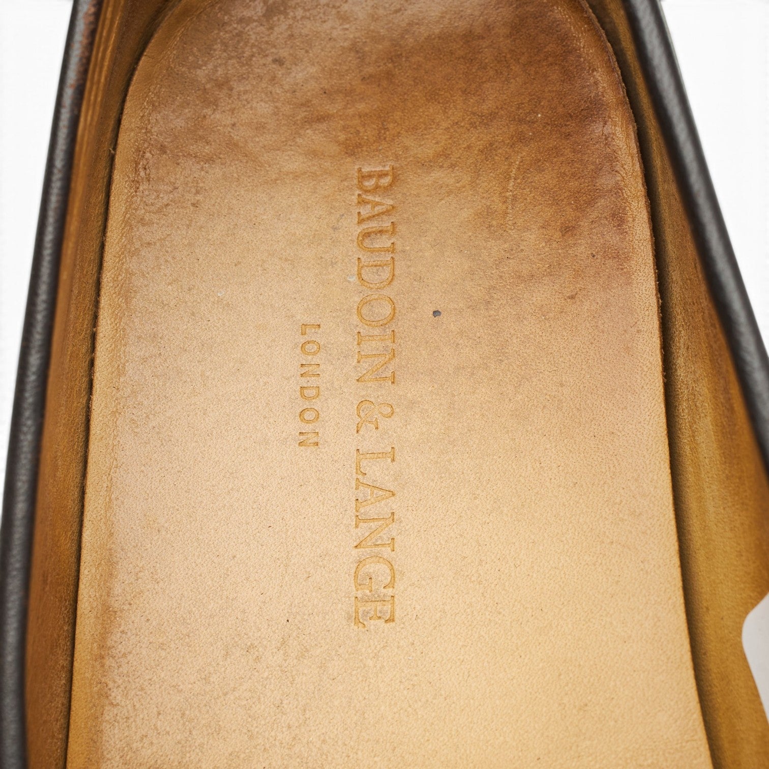 Baudoin & Lange Sagan Stride mocassin daim marron 7,5