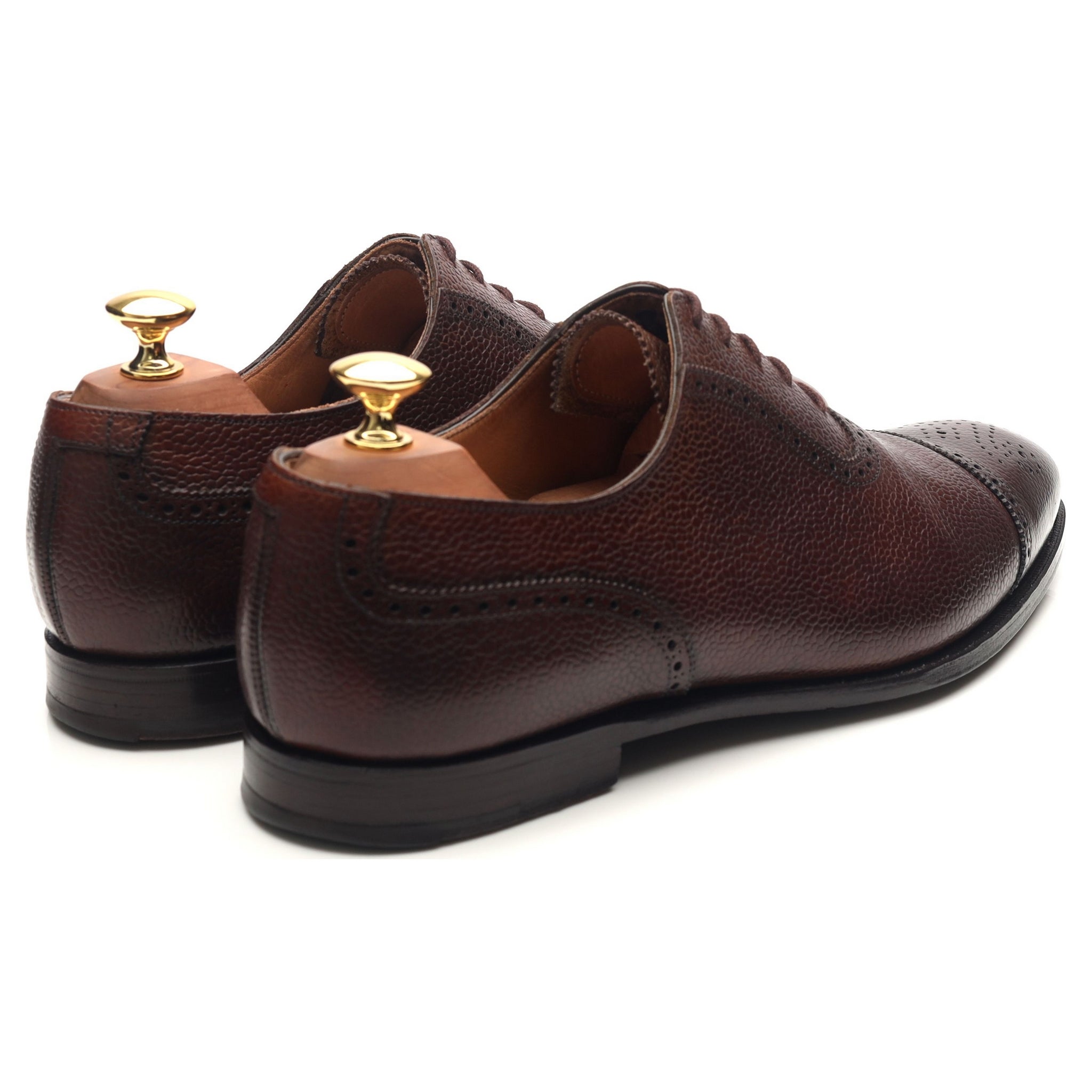 George Cleverley Adam chaussures oxford marron UK 9