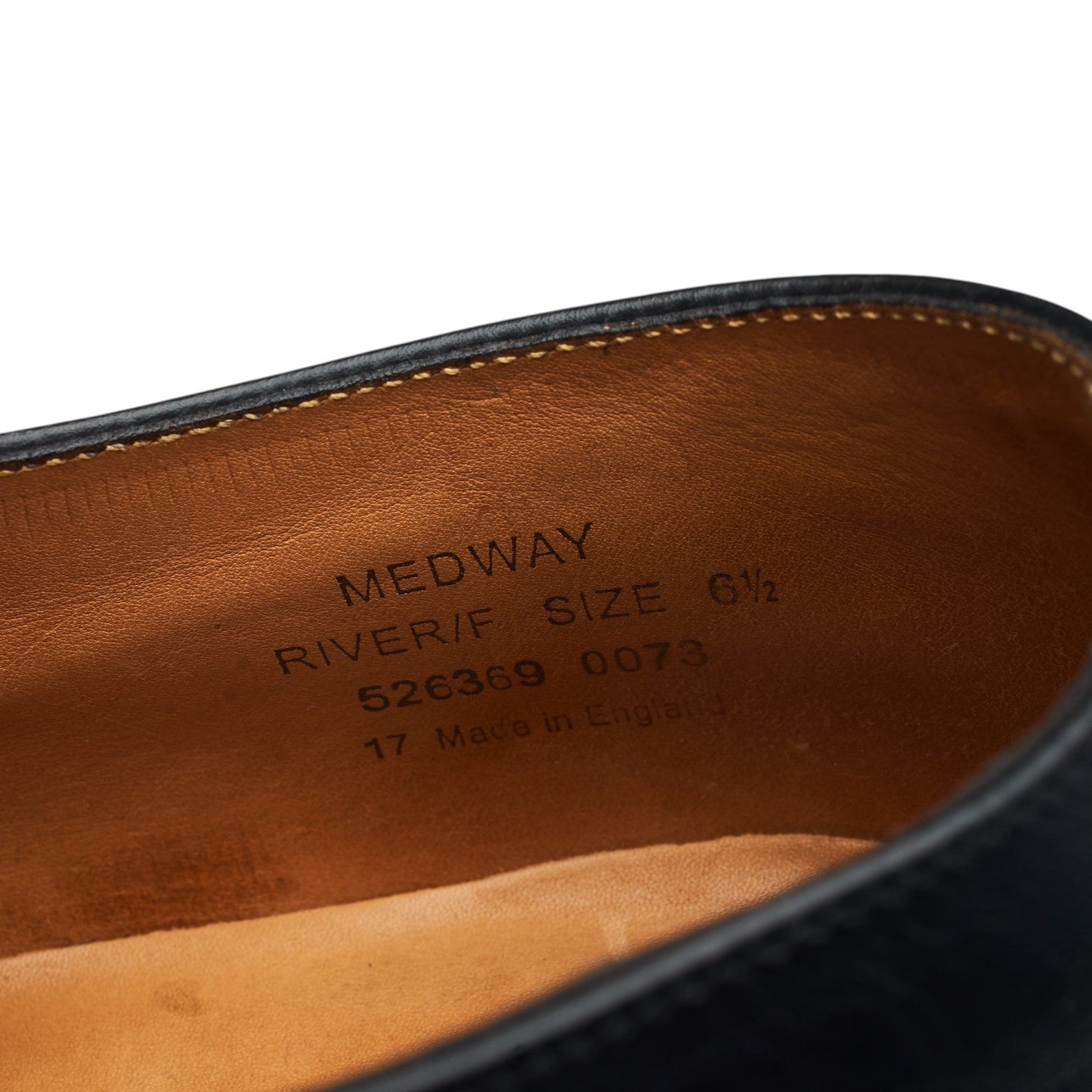 Loake 1880 Medway monk noir pointure UK 6.5 cuir