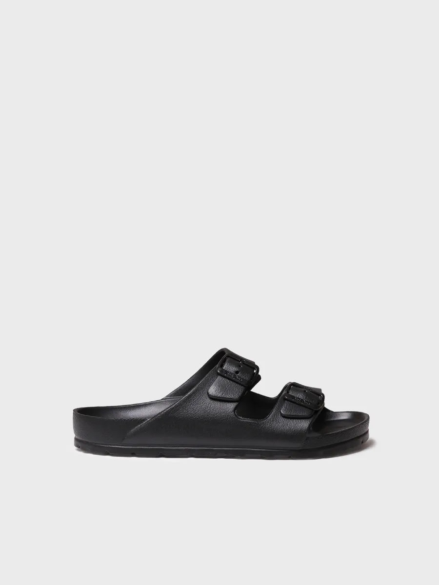 Toni Pons Fiji sandales homme caoutchouc noires