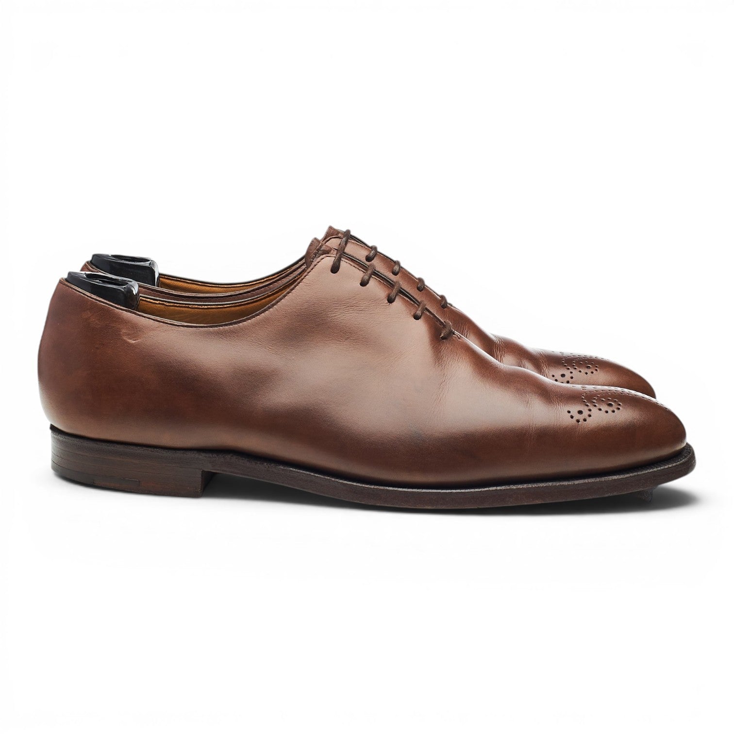 George Cleverley richelieu cuir marron UK 7