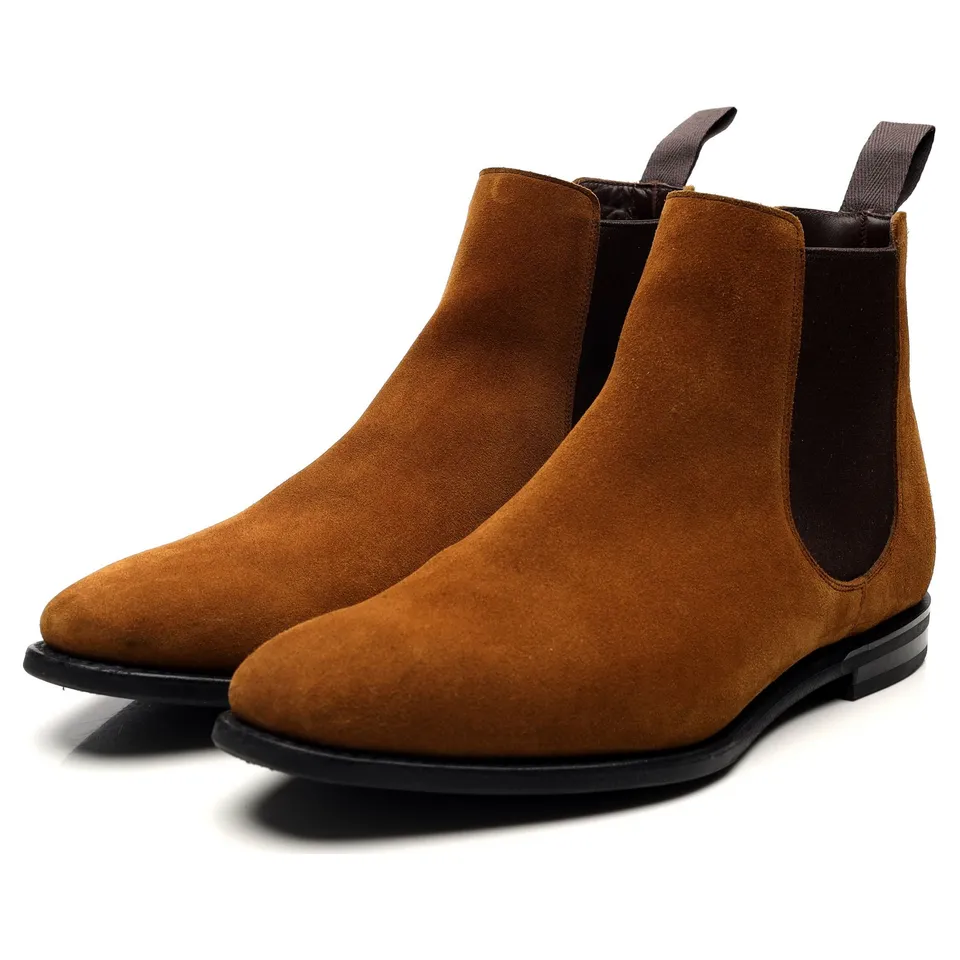Church's Prenton boots chelsea suède sable UK 9