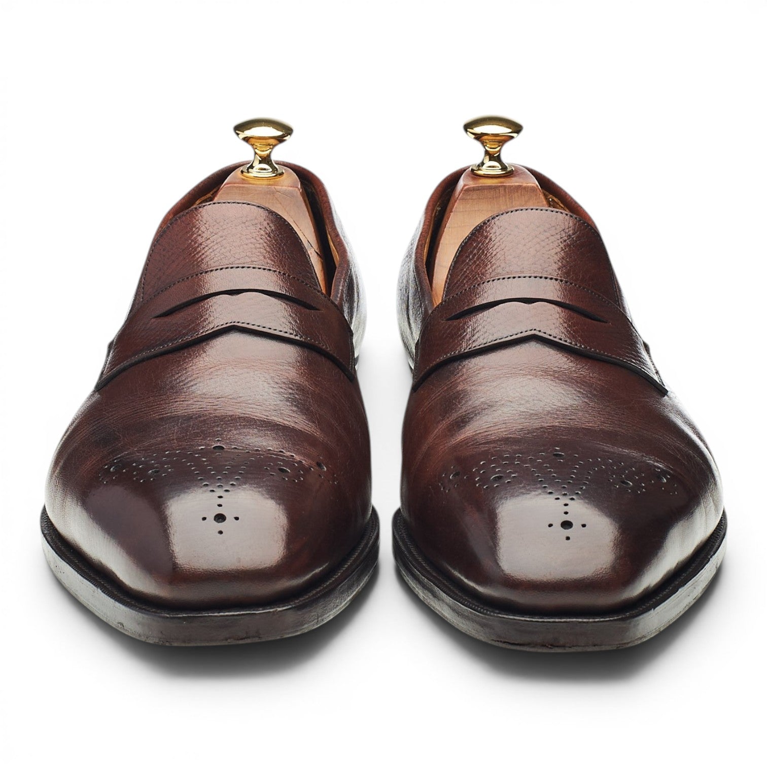 Gaziano & Girling Crompton mocassin marron UK 9.5