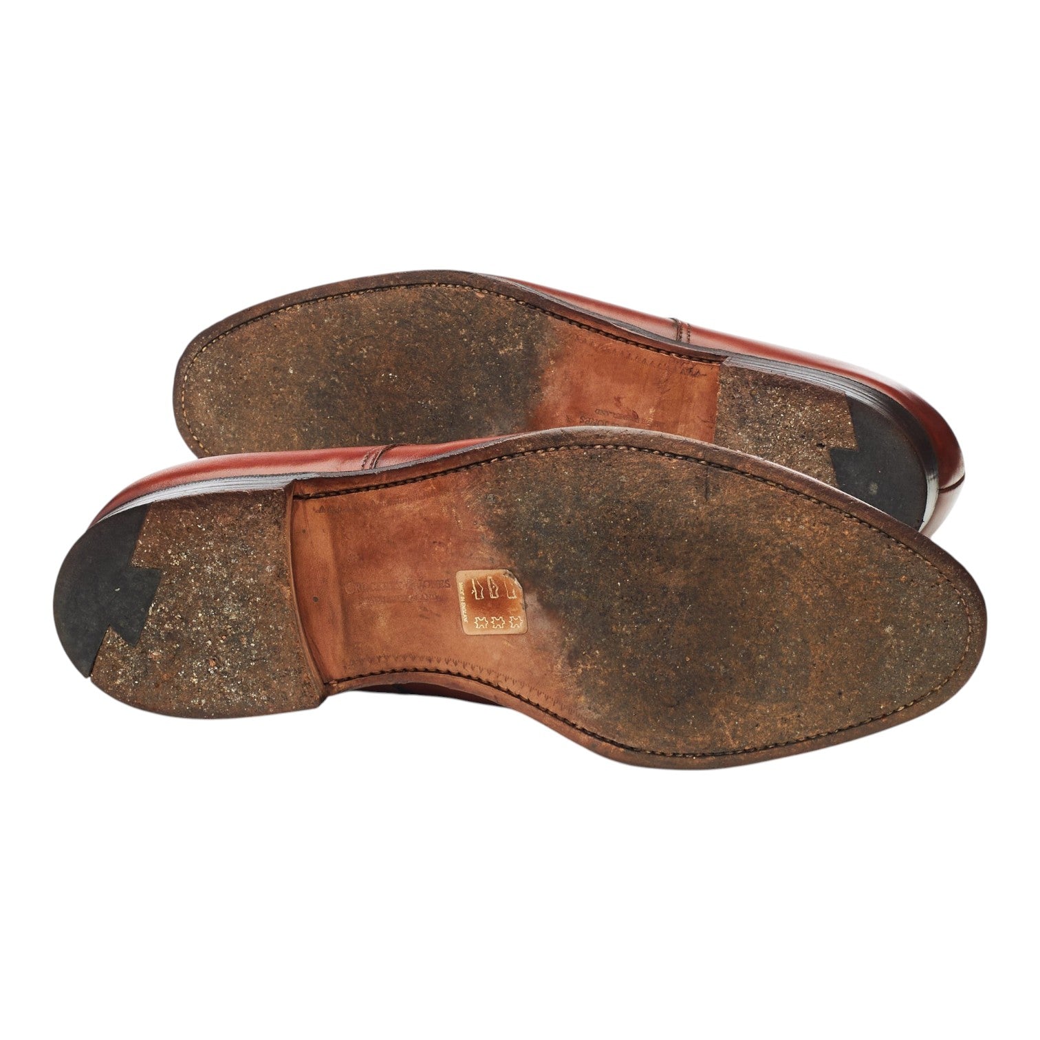 Crockett & Jones Draycott derbies cuir marron UK 9
