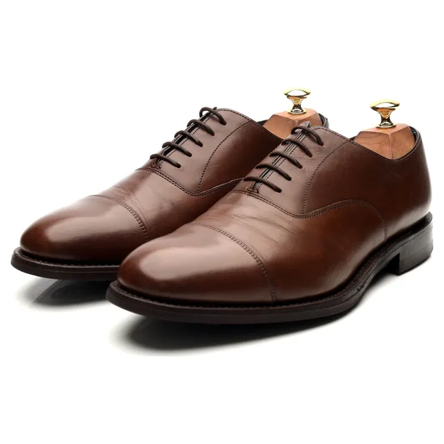 Herring Knightsbridge chaussures oxford marron UK 9.5 cuir