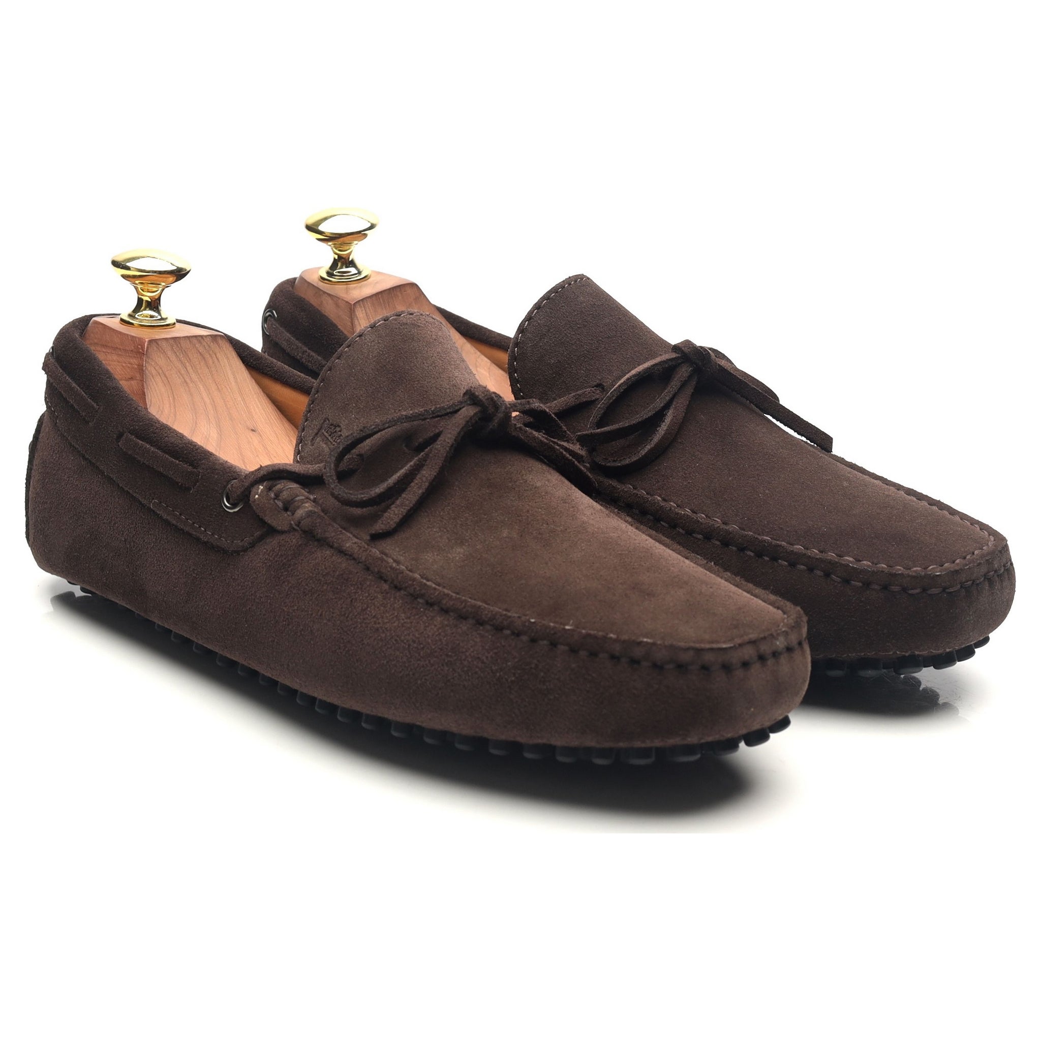 Tod's Gommino mocassins daim marron UK 9