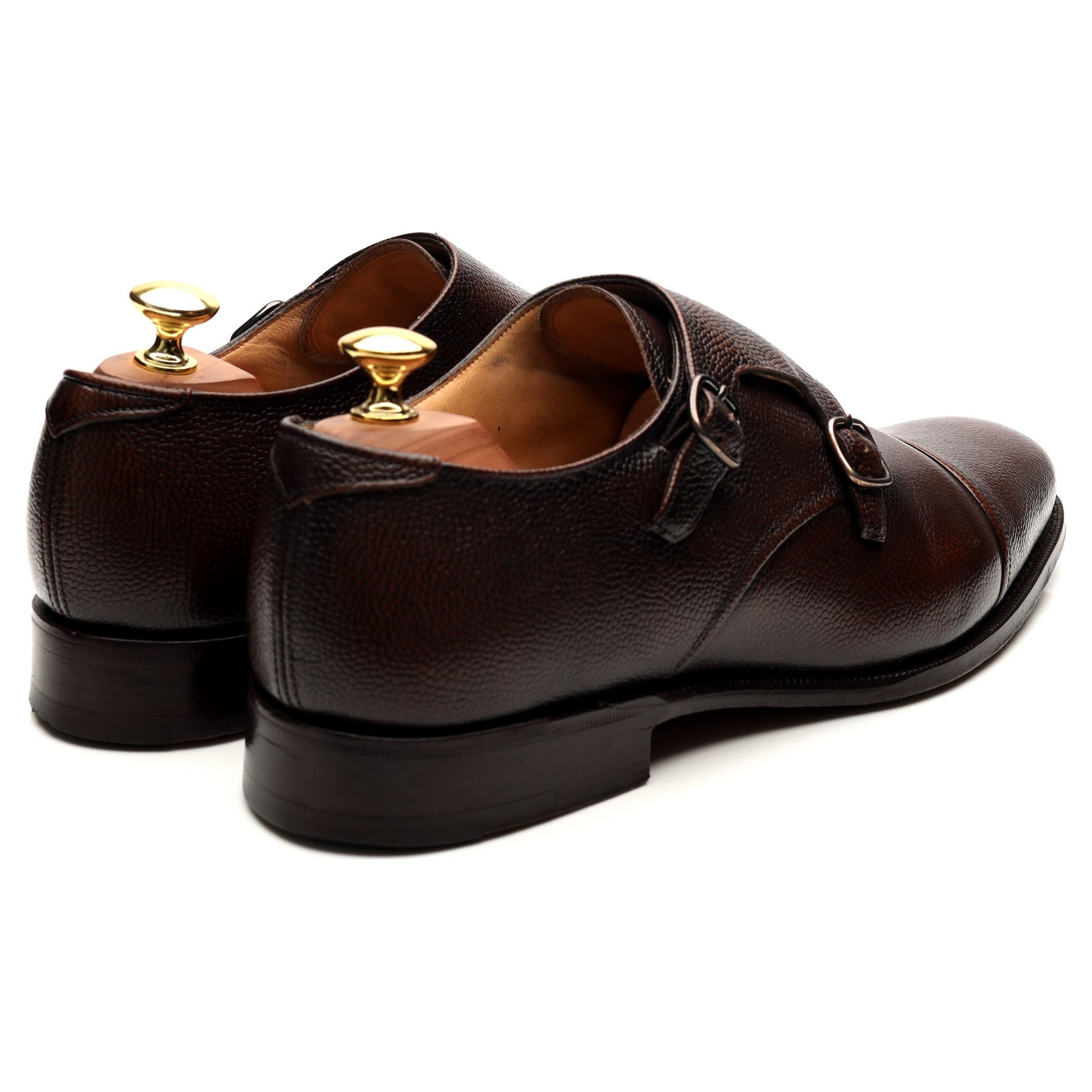 Church's Ledstone monk cuir marron foncé UK 8,5