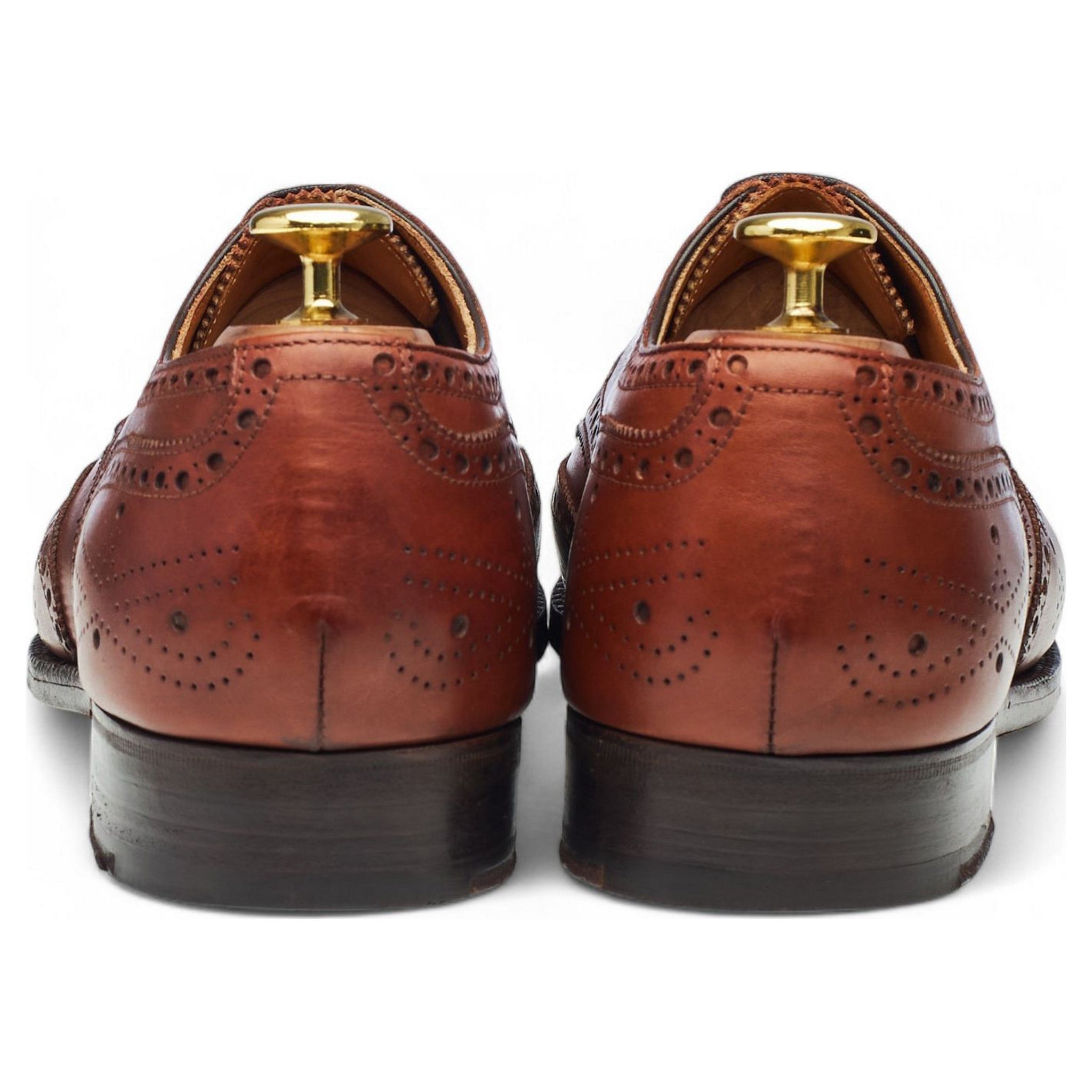 Foster & Son derbies cuir marron pointure UK 8 étroit