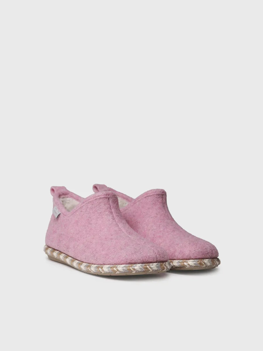 TONI PONS DUNA-FP chausson feutre rose femme chaud