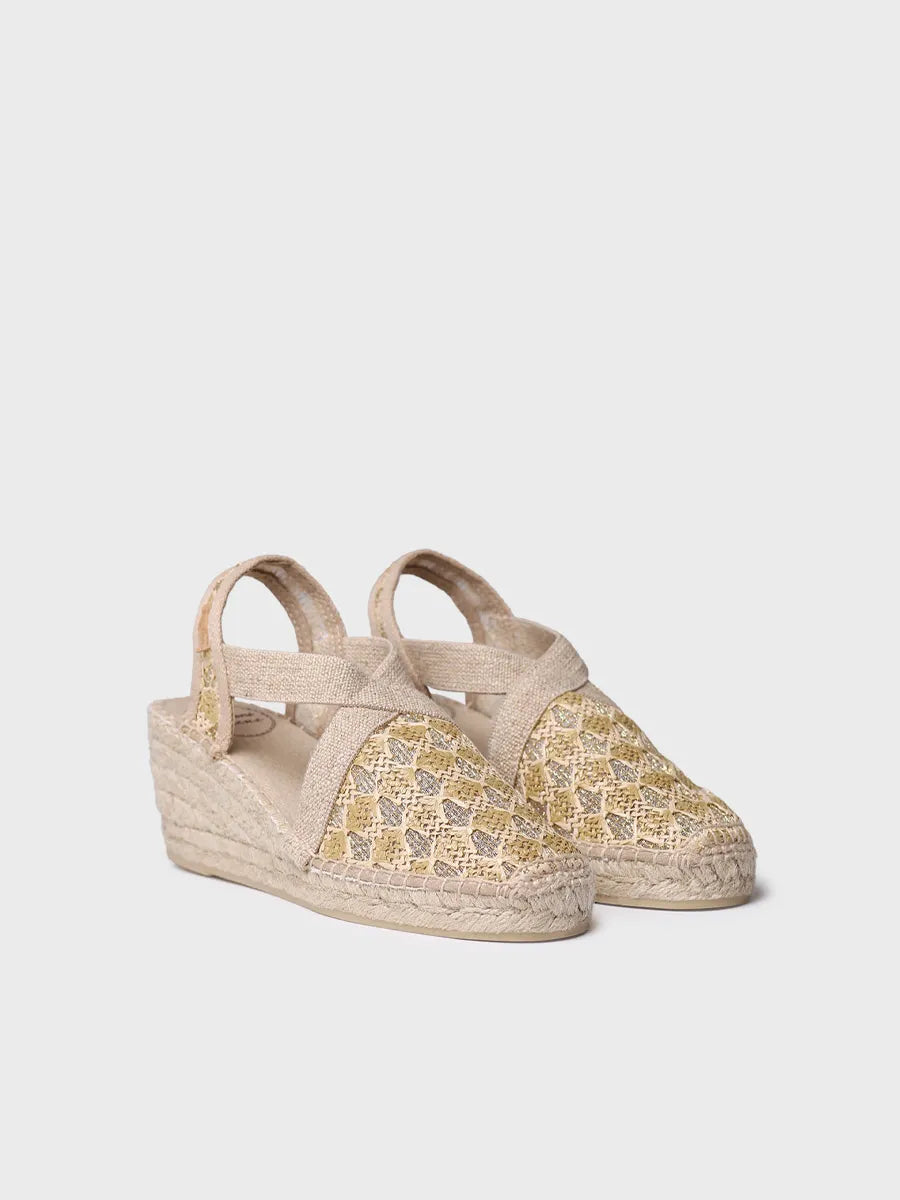 Toni Pons Terra-TT espadrille compensée vegan