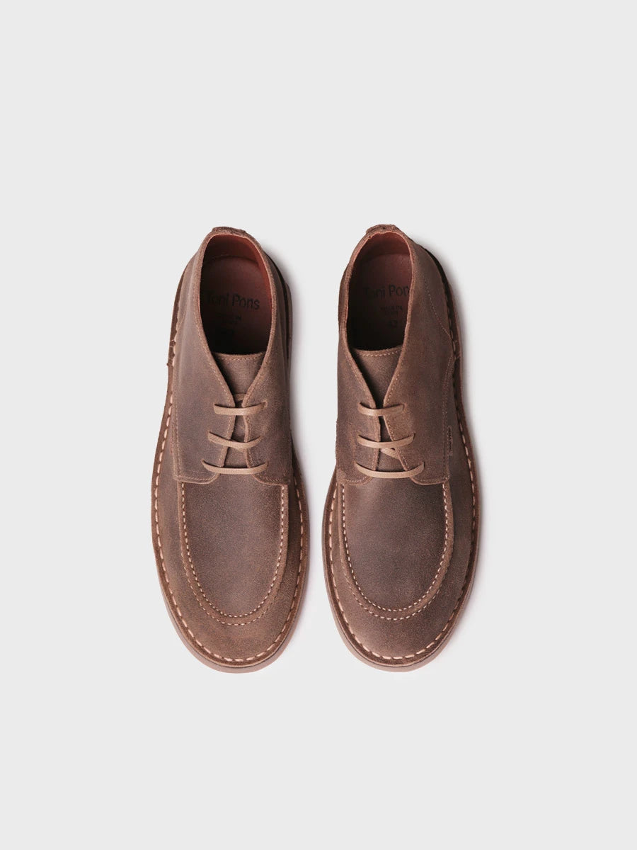 Toni Pons James-SW bottines homme daim ciré