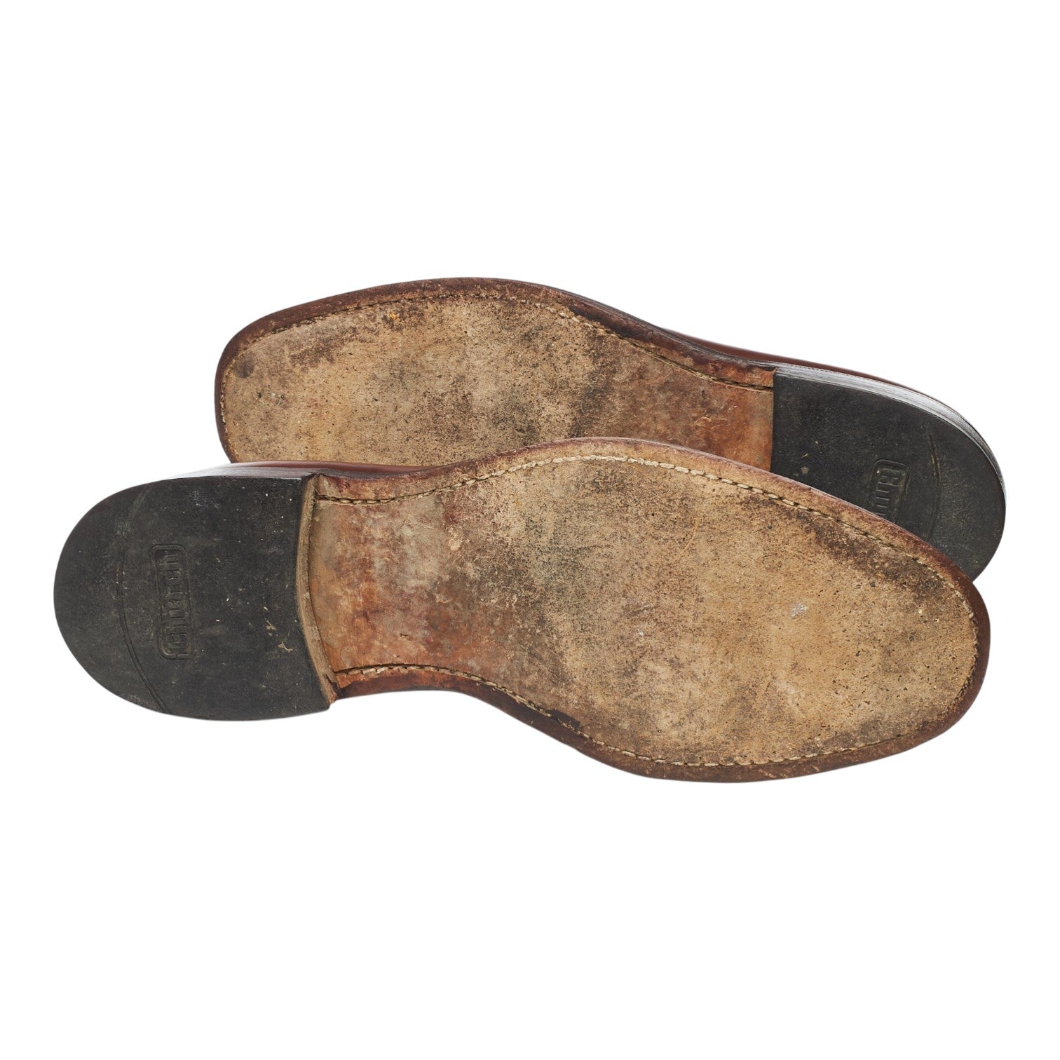 Church's derby bout droit cuir marron UK 7