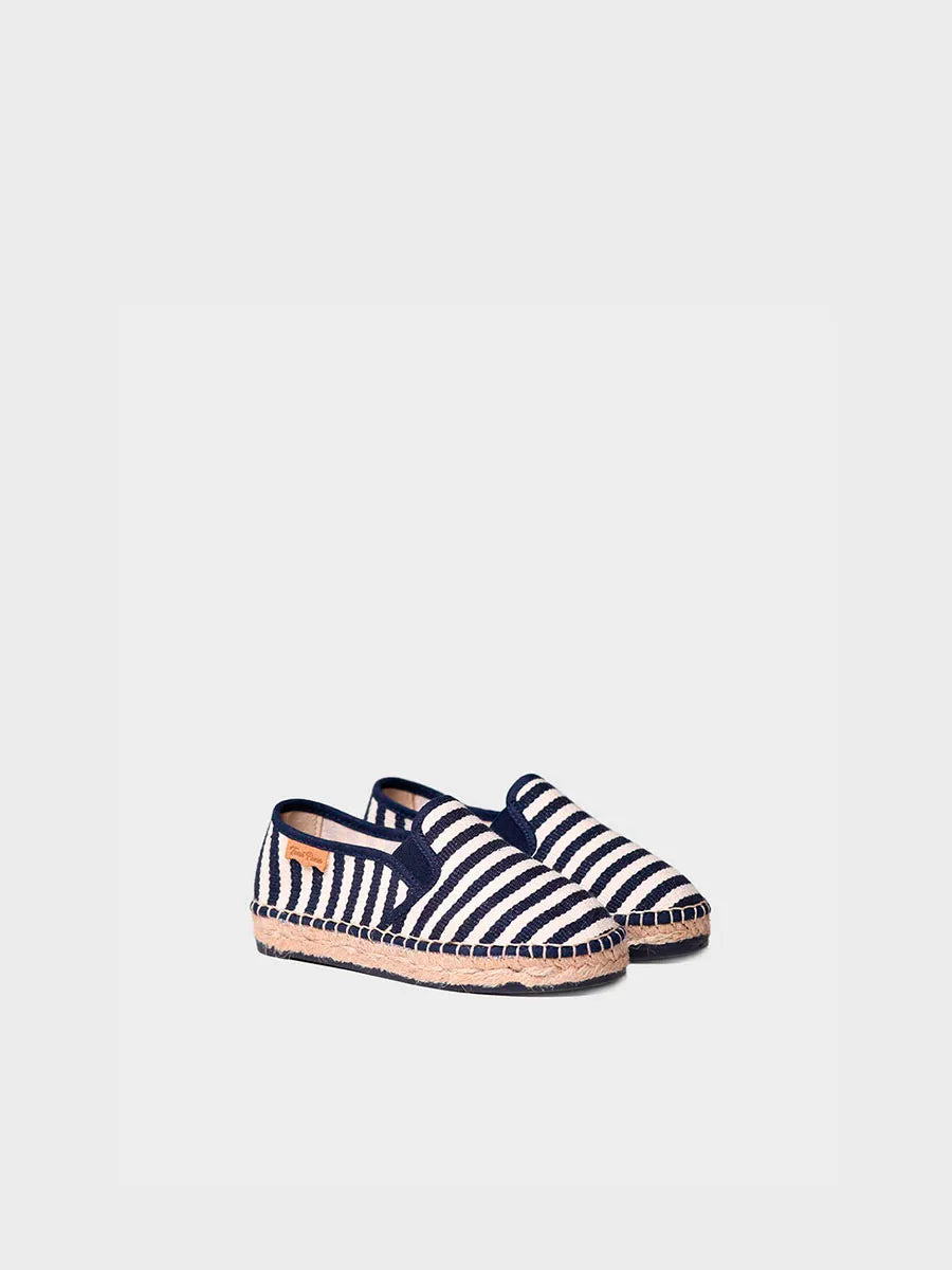 Toni Pons Efes-DD espadrilles toile garçon marine rayées