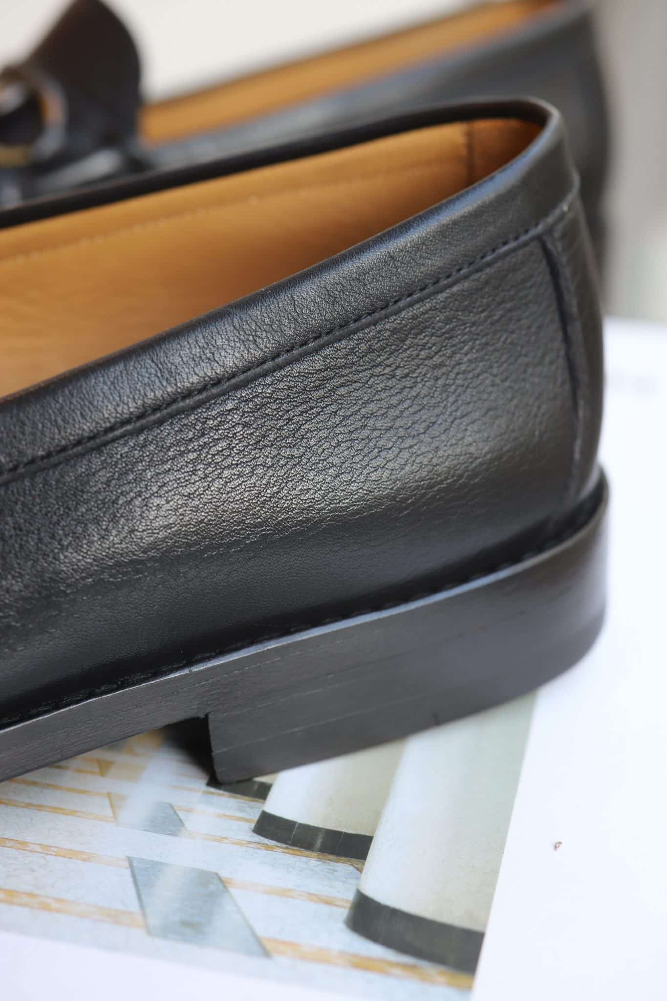 Malfroid Passy mocassin à mors cuir grainé léger