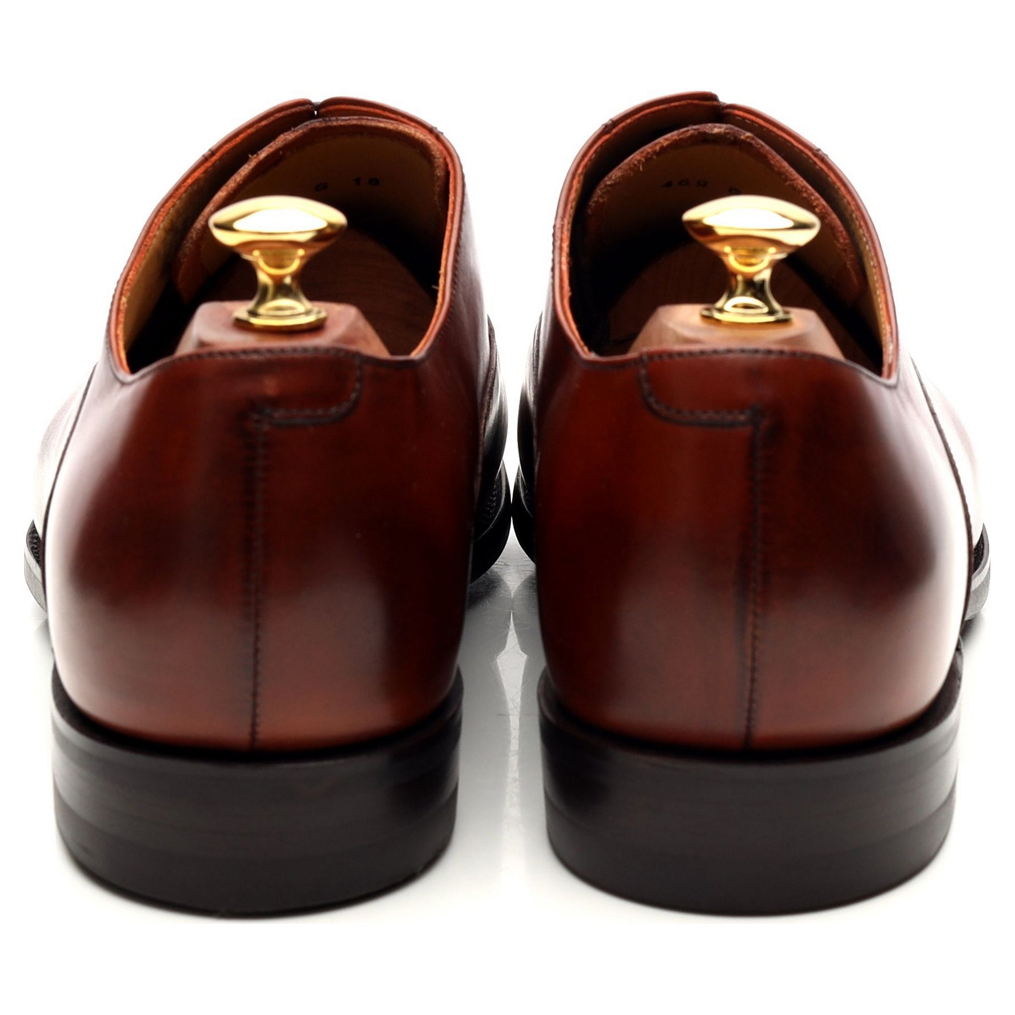 Barker Burford oxford cuir marron UK 9
