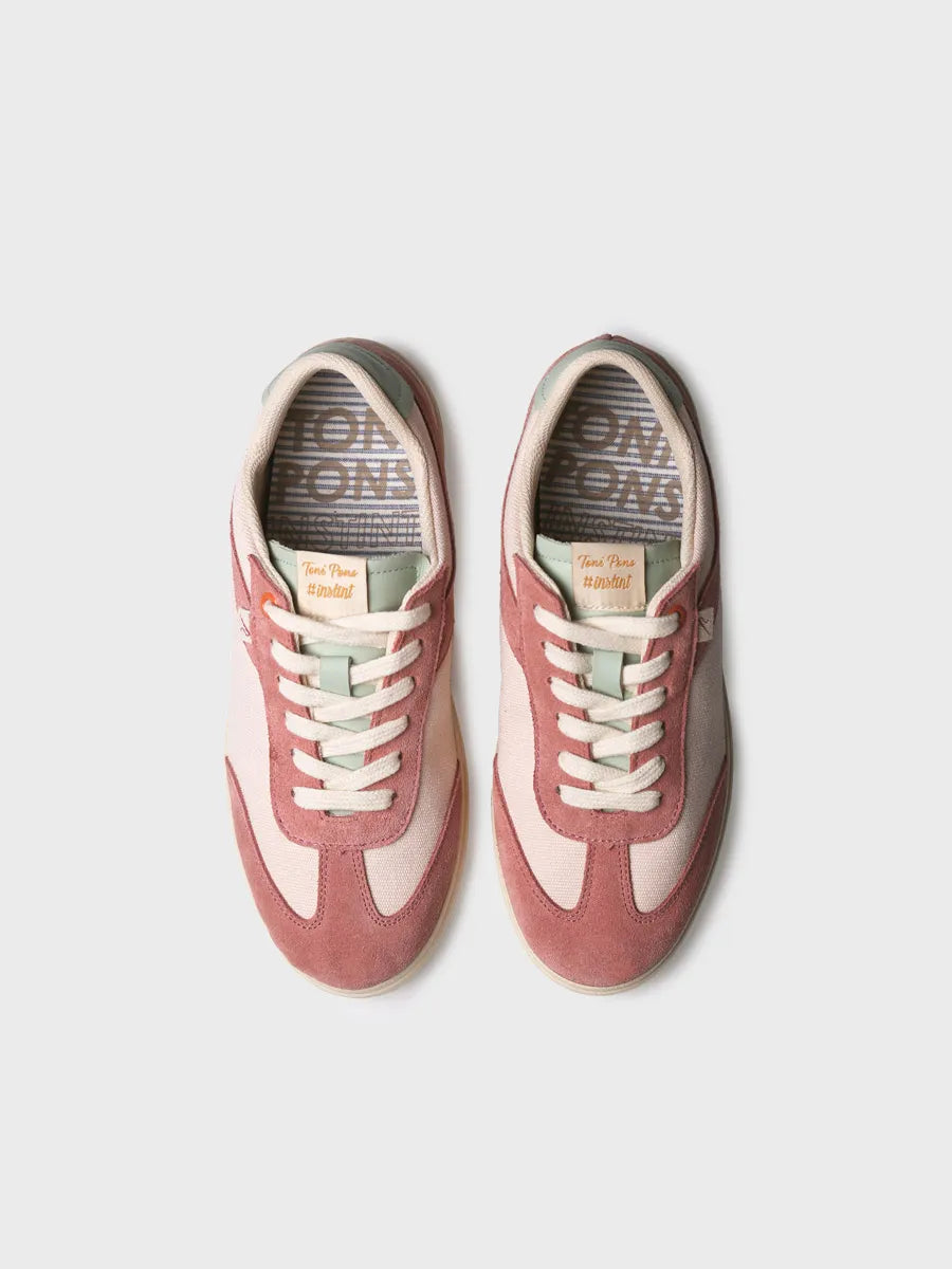Toni Pons Iraida baskets toile femme croûte cuir