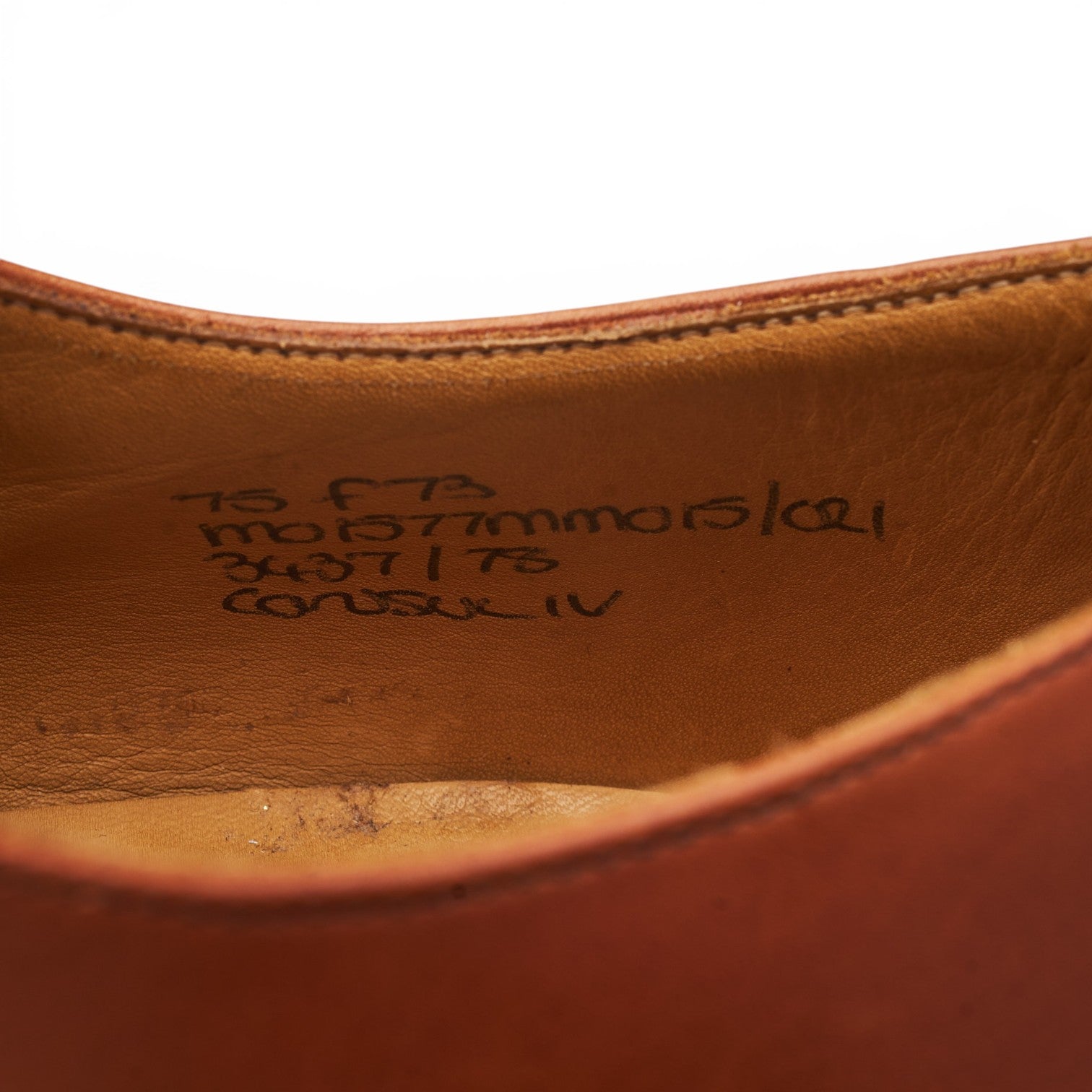 Church’s Consul richelieu cuir cognac 7.5 mariage