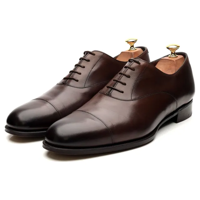 Gaziano & Girling Oxford richelieu cuir marron 9,5 UK