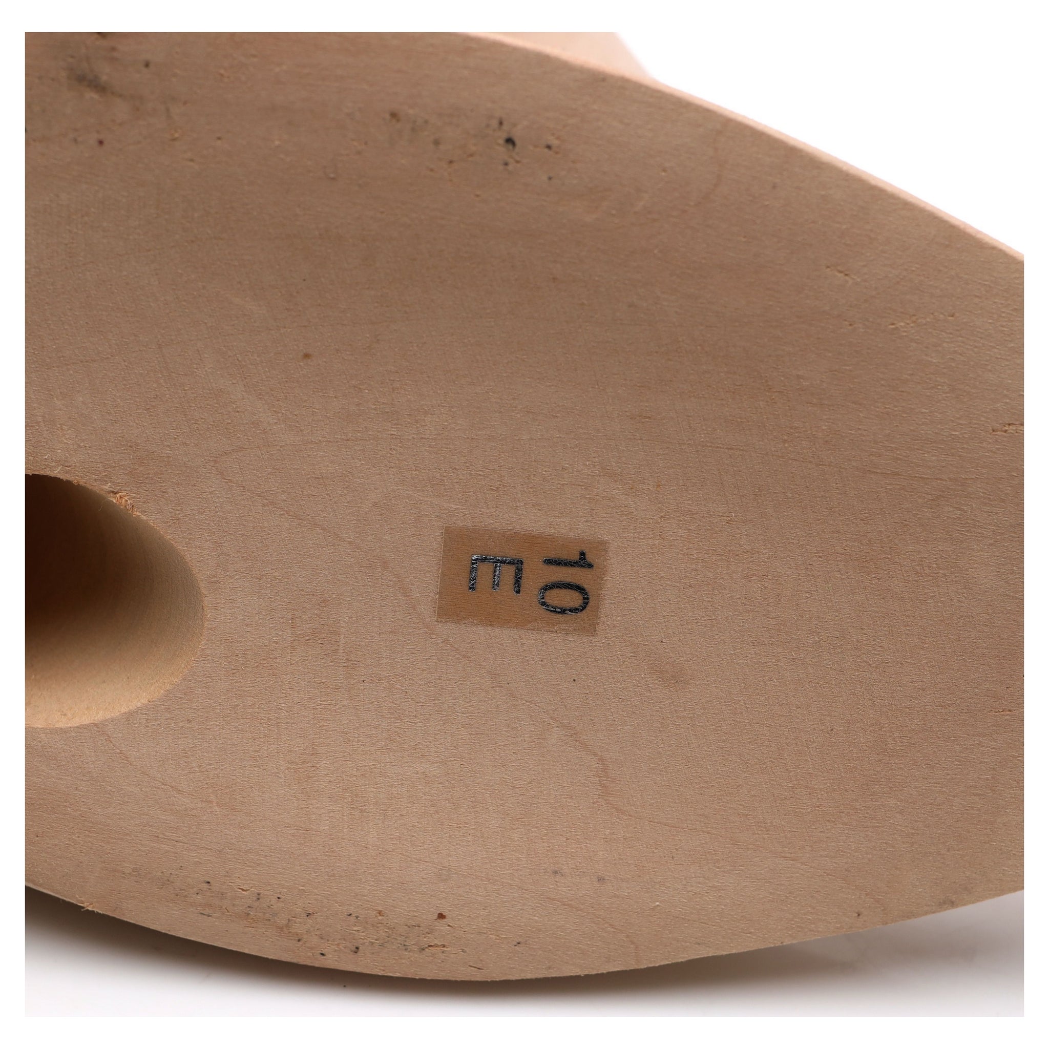 John Lobb embauchoirs bois naturel UK 10 E tilleul