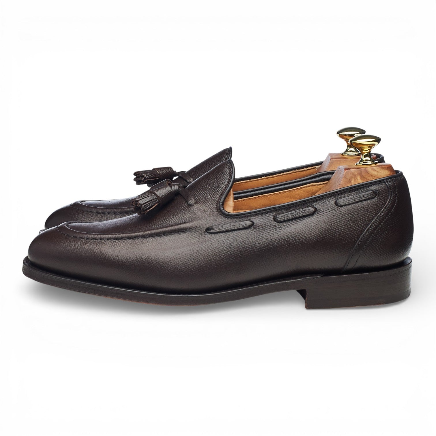 Church's Kingsley 2 mocassins cuir grain marron UK 7