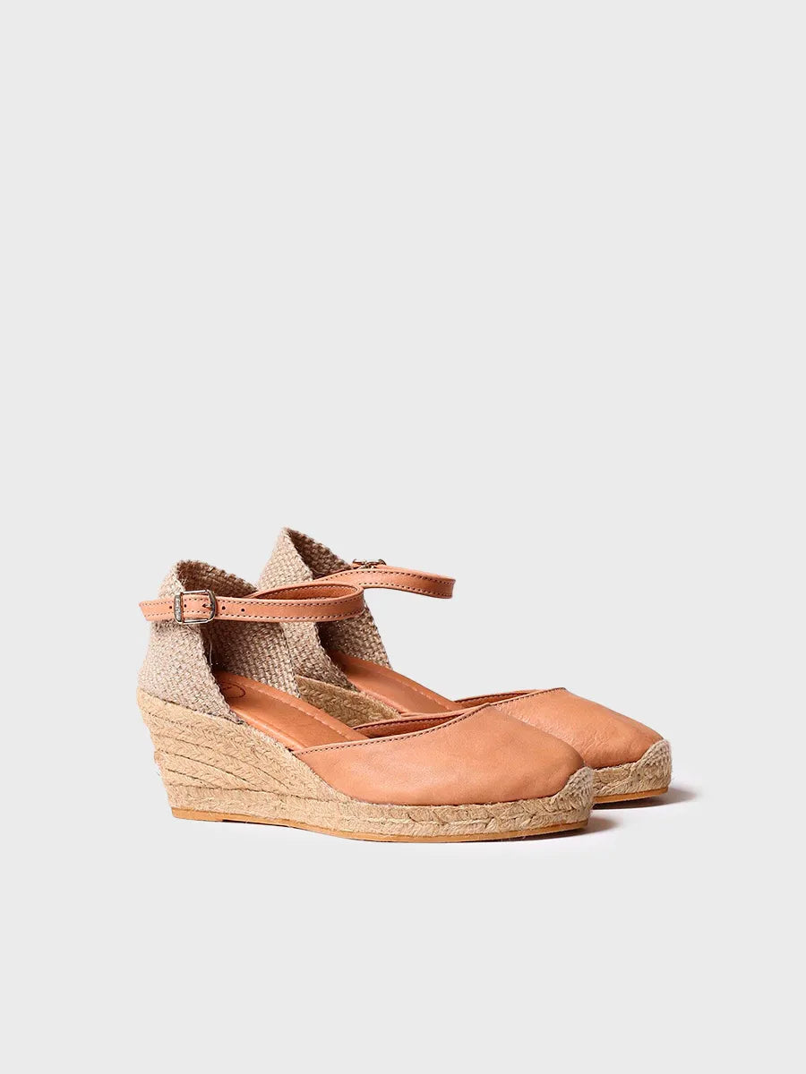 Toni Pons COSTA-5 espadrille femme cuir talon 7 cm