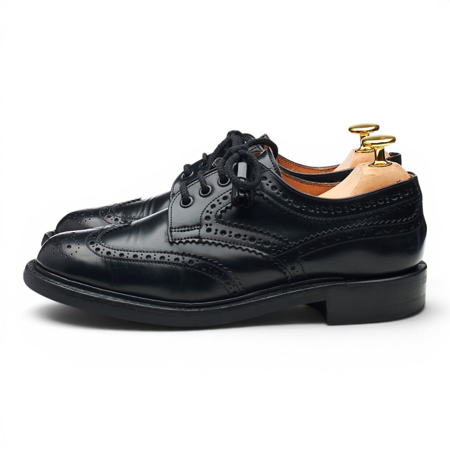 Cheaney Marianne derby brogue cuir noir femme UK 4