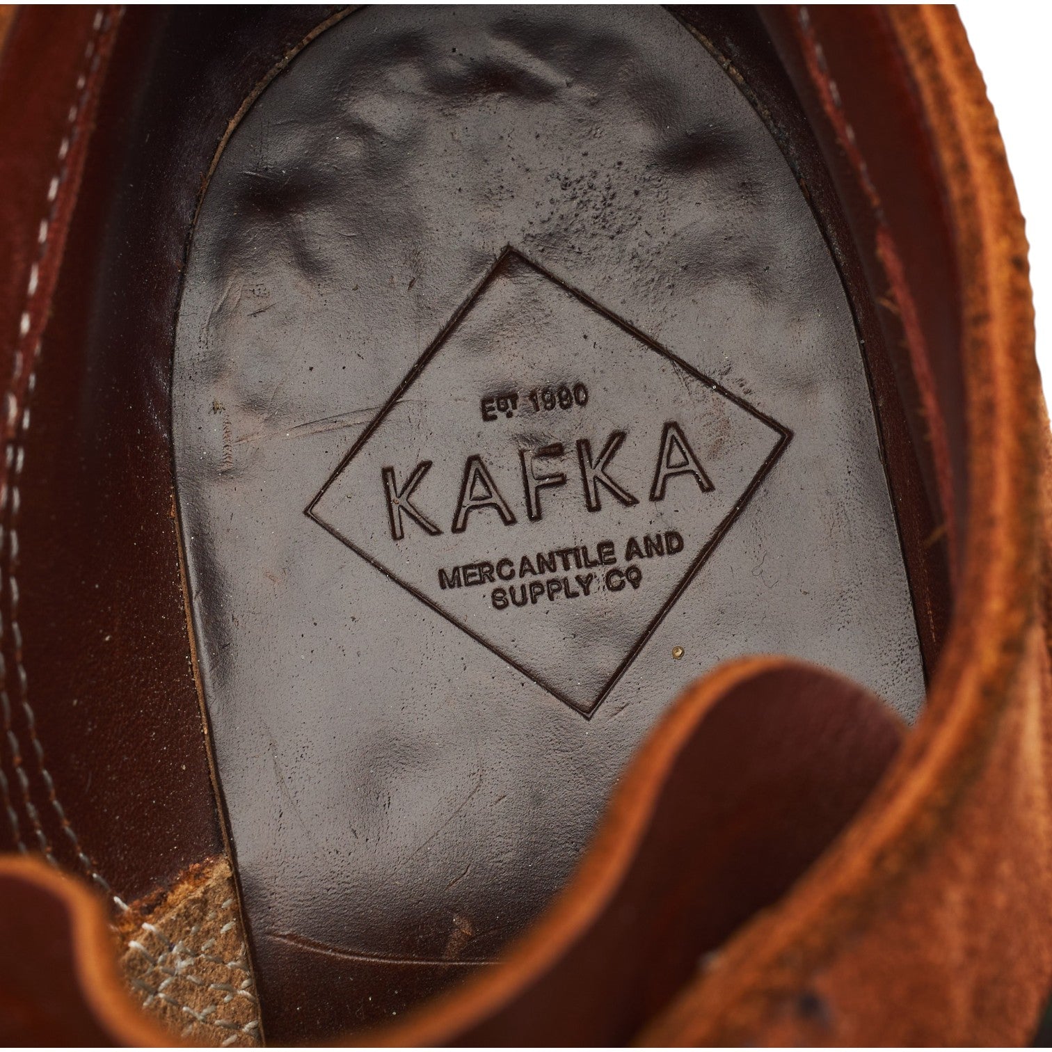 Kafka derby suède marron uni pointure UK 8.5