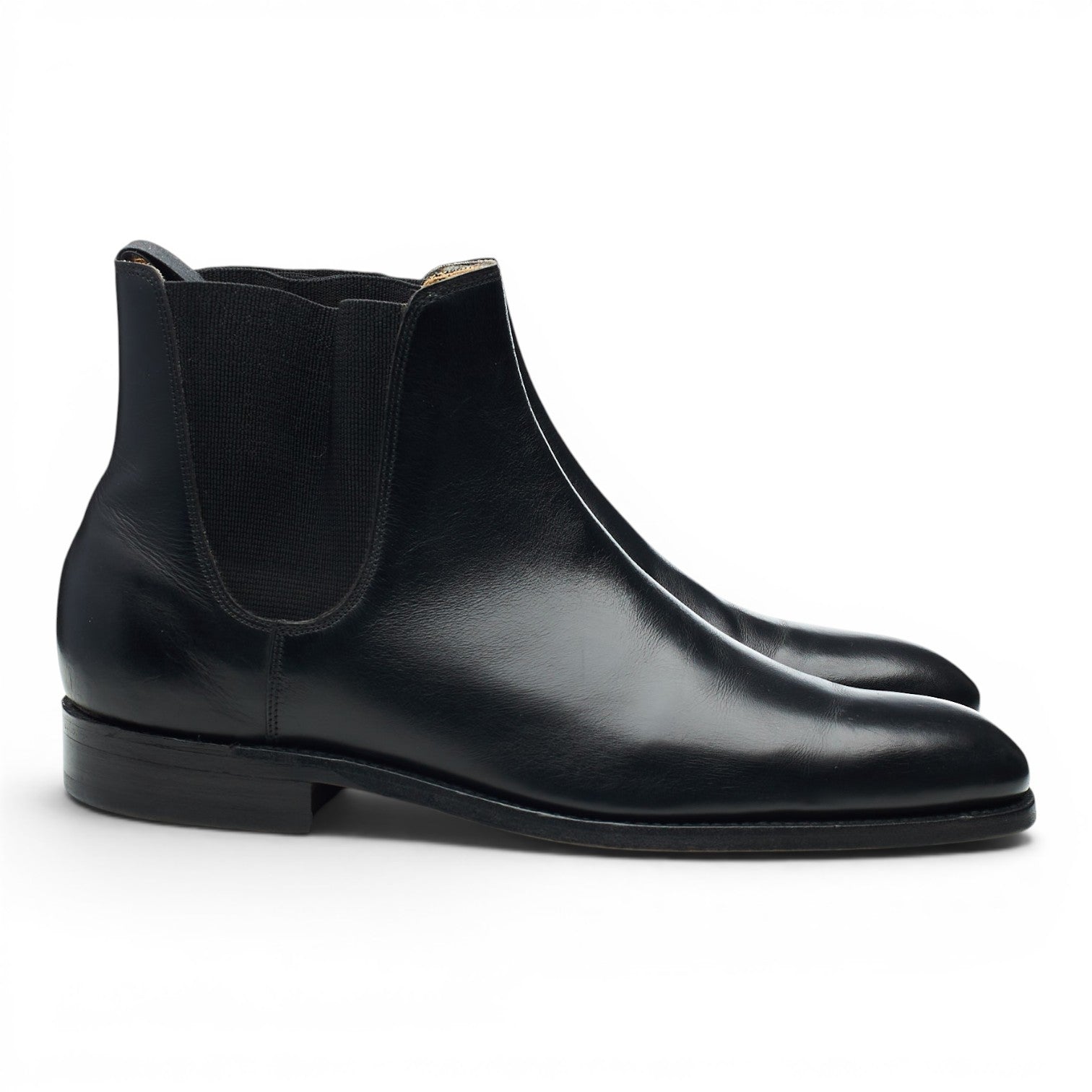 Barker chelsea boots cuir noir pointure UK 7 large