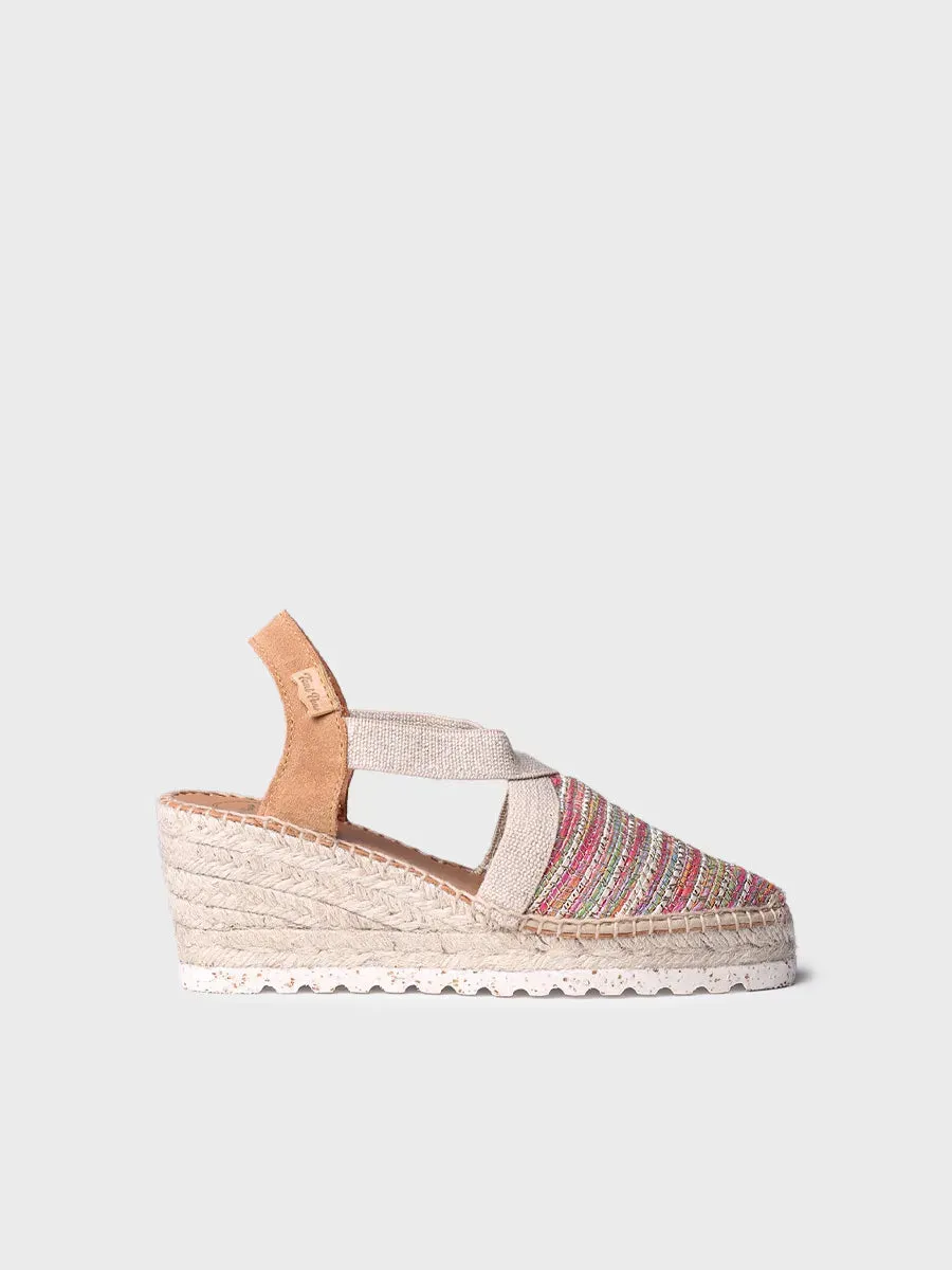 Toni Pons Terra-Cl espadrilles compensées multicolore talon 6 cm