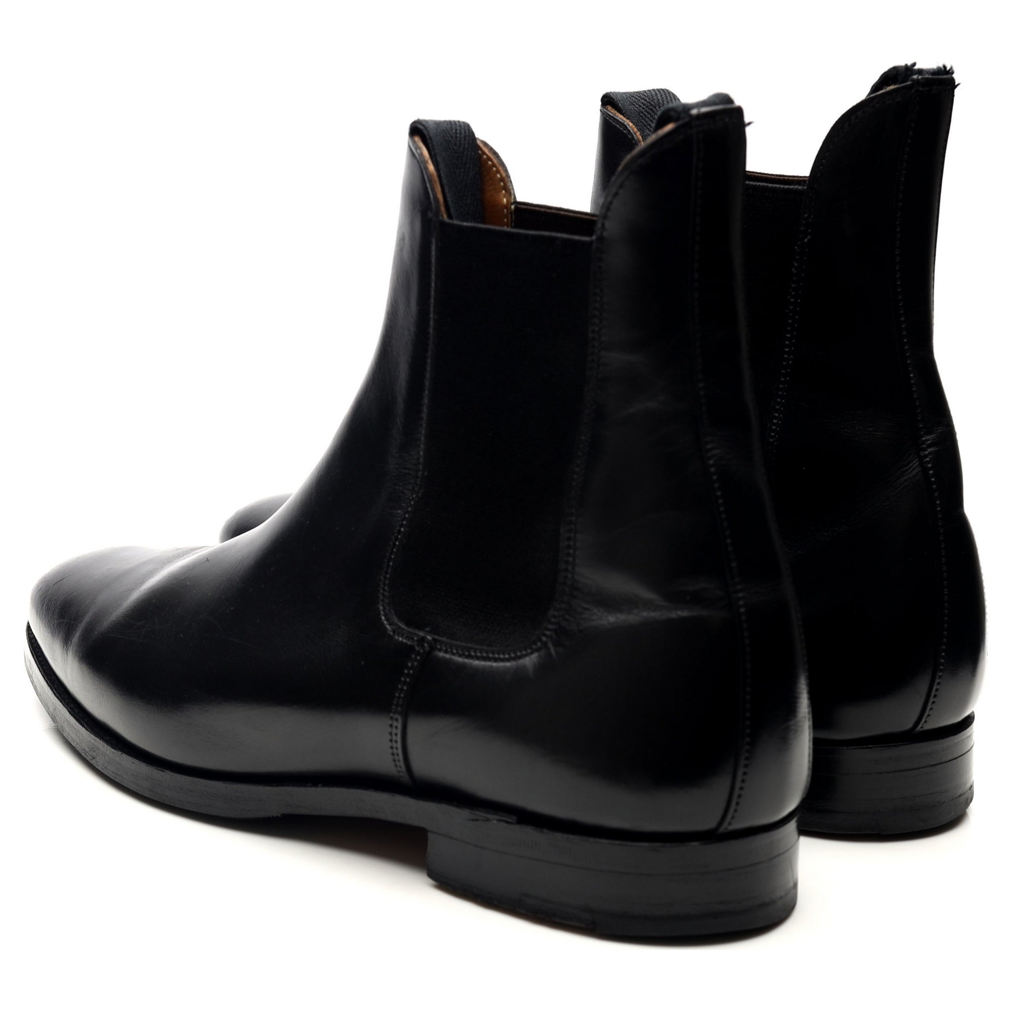 Tricker’s Lambourn chelsea boots UK 9 cuir noir