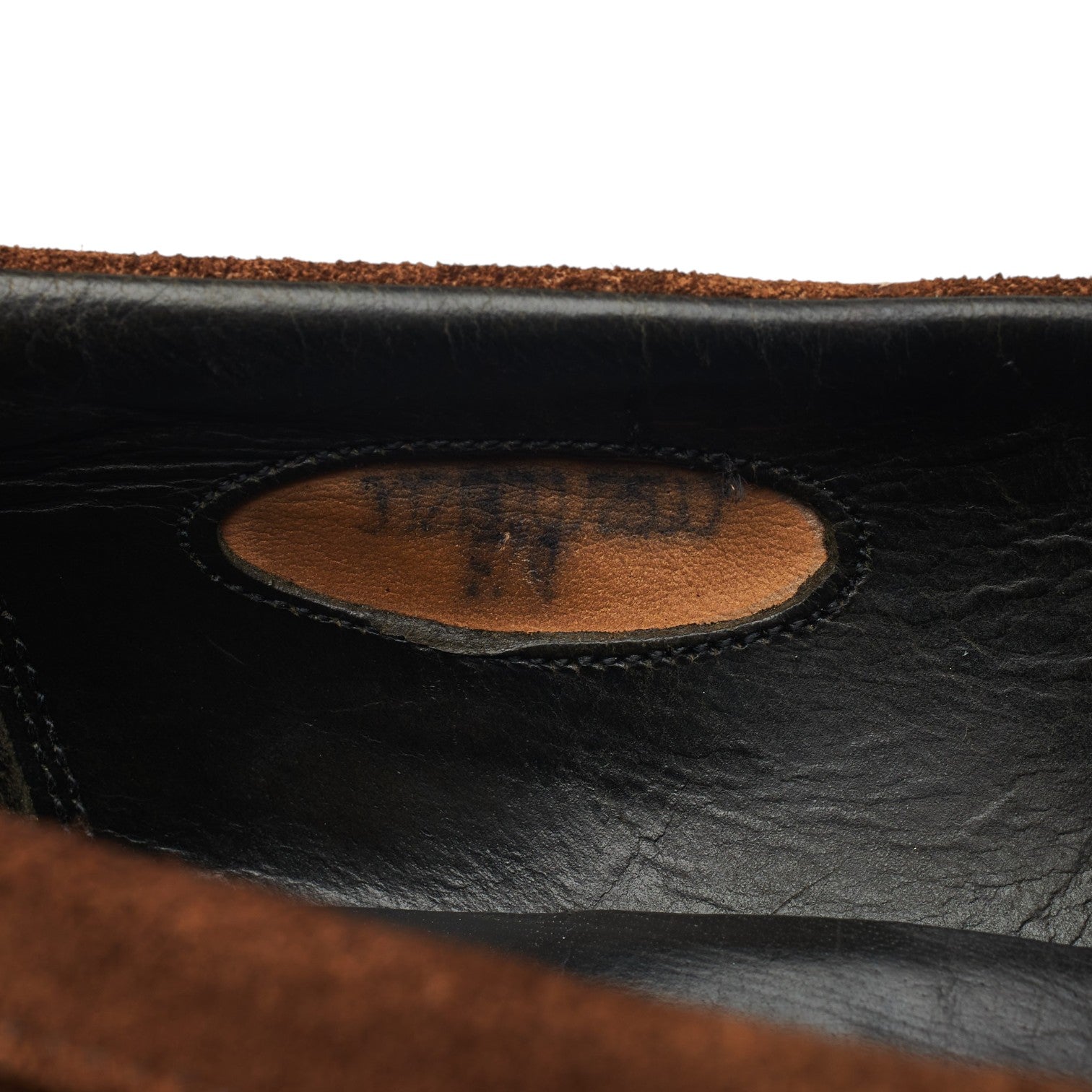 Gieves & Hawkes mocassins marron foncé UK 9 suède