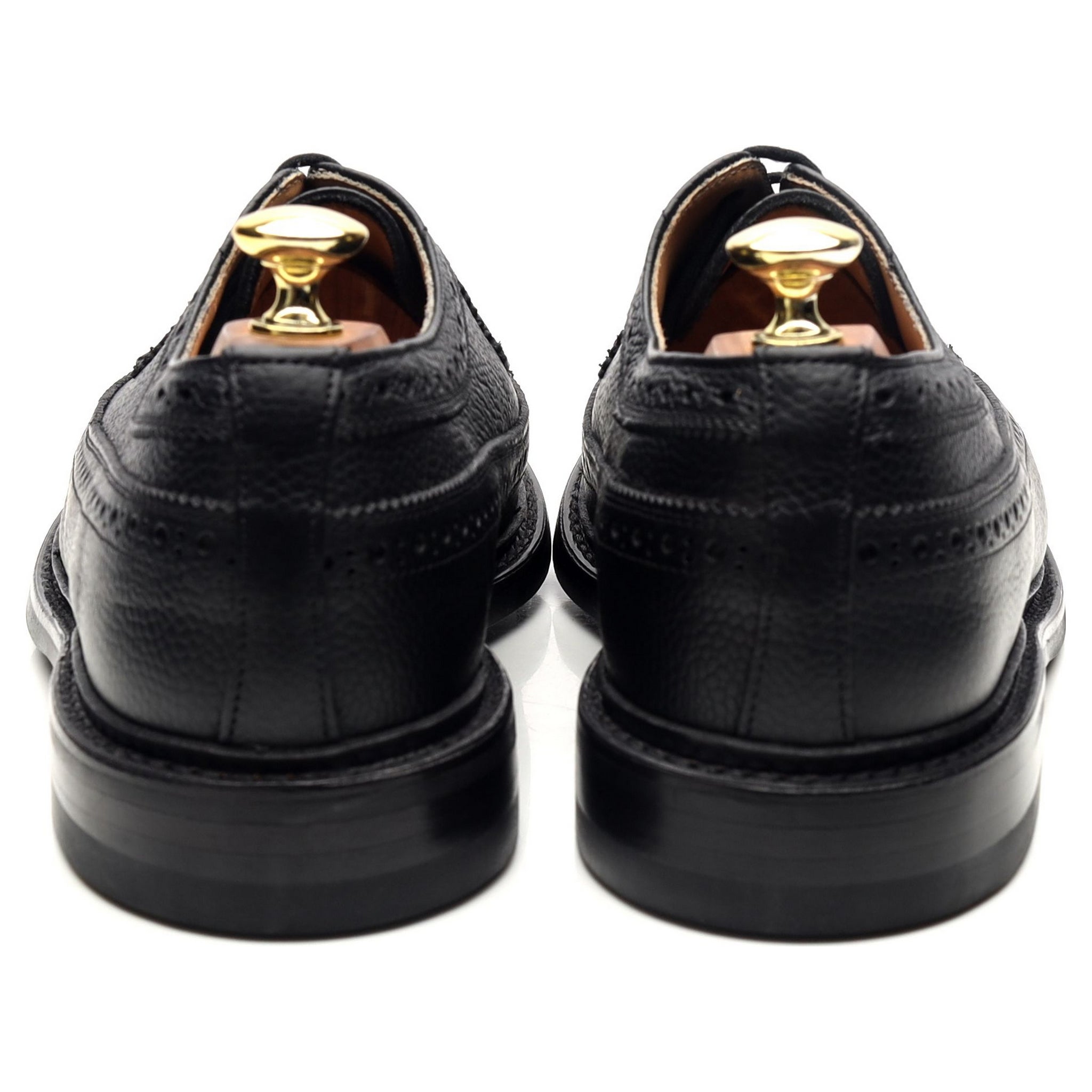 Tricker’s Fulton derby cuir noir pointure UK 7