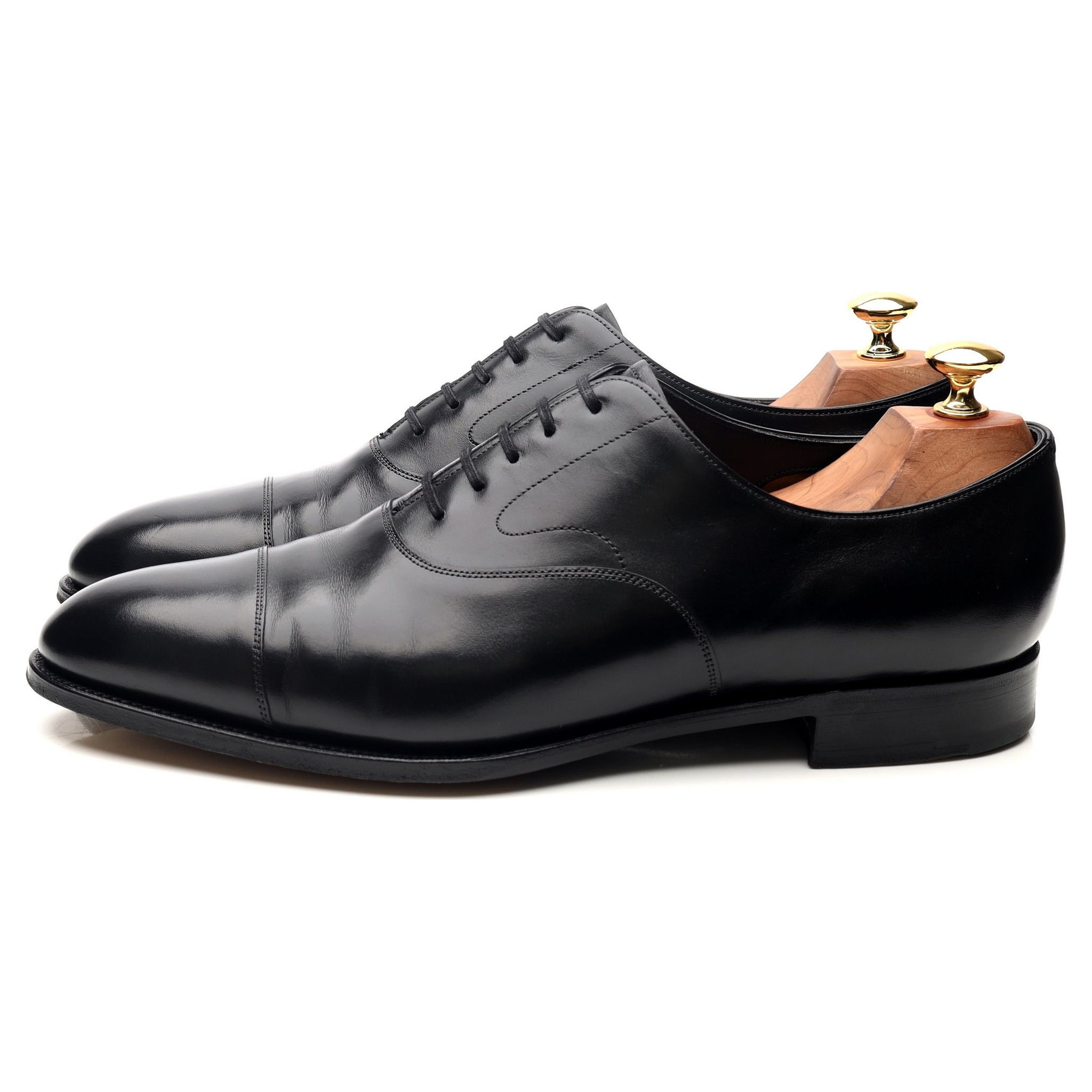 Edward Green Chelsea richelieu cuir noir 9,5 cuir