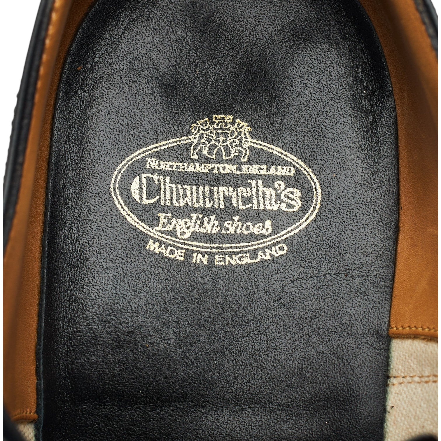 Church's Vienna richelieu cuir noir UK 7 large