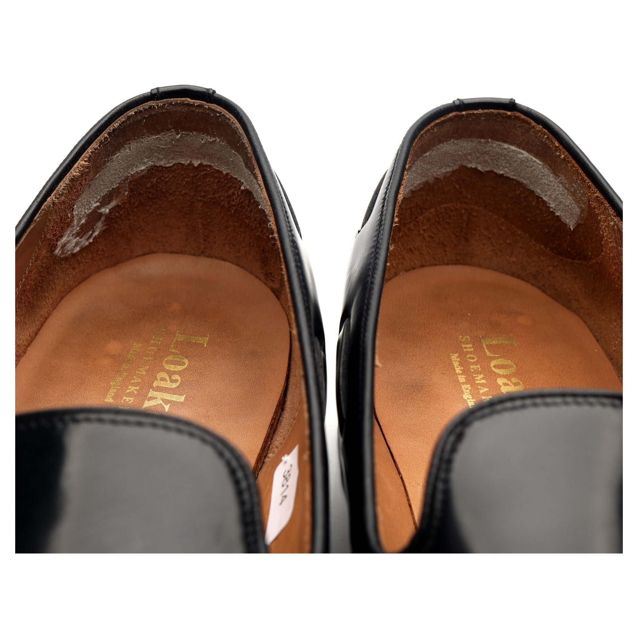 Loake Lincoln Mocassins cuir noir pointure 12 UK