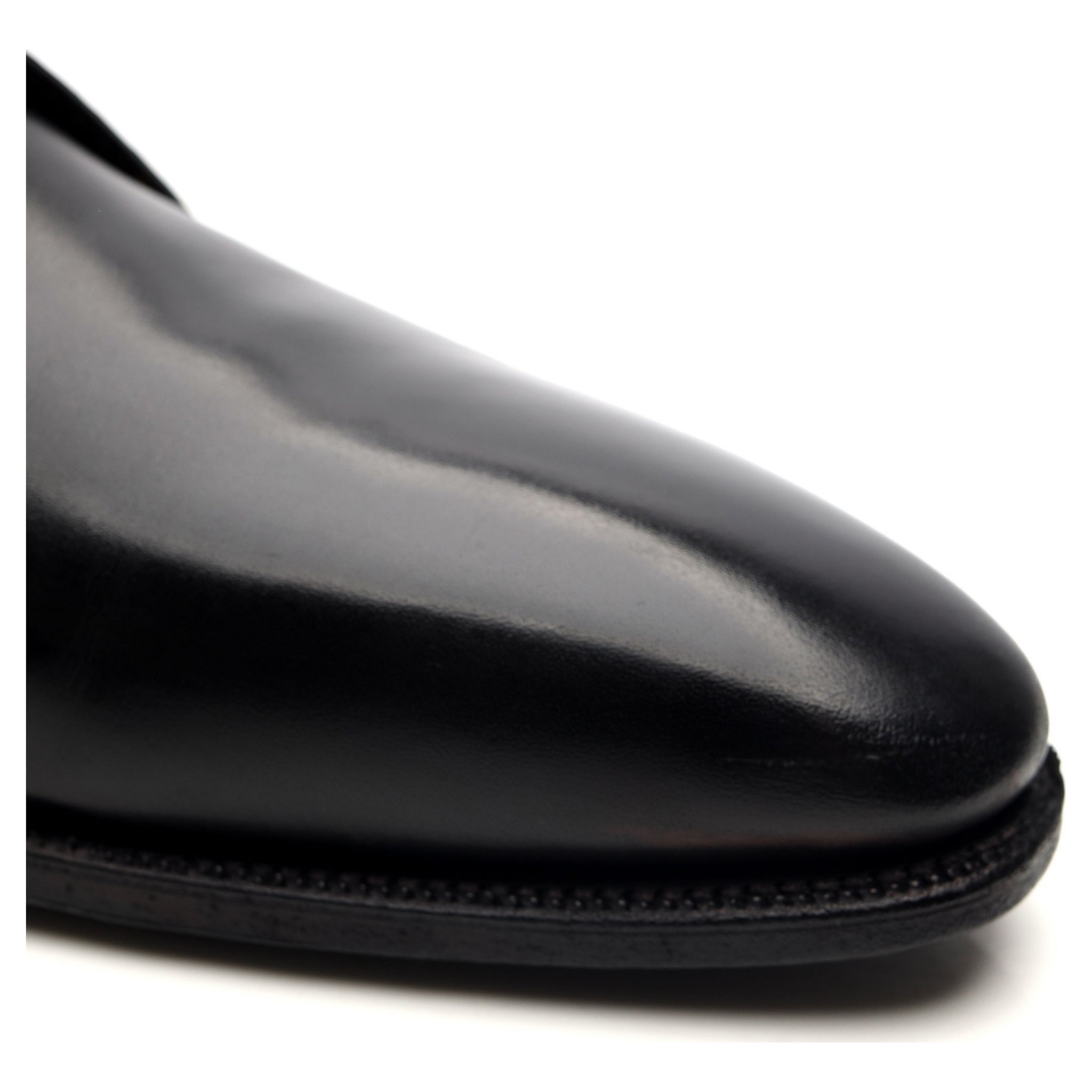 Corthay Sergio derby cuir noir UK 8,5 lisse