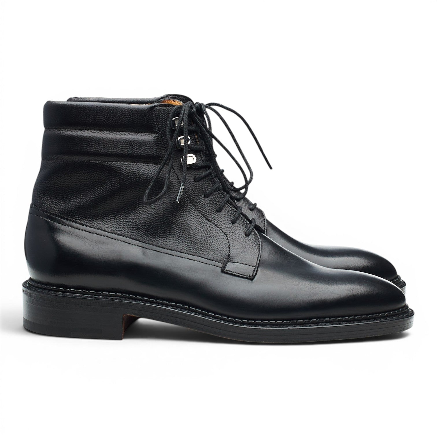 John Lobb Alder bottines cuir noir UK 6